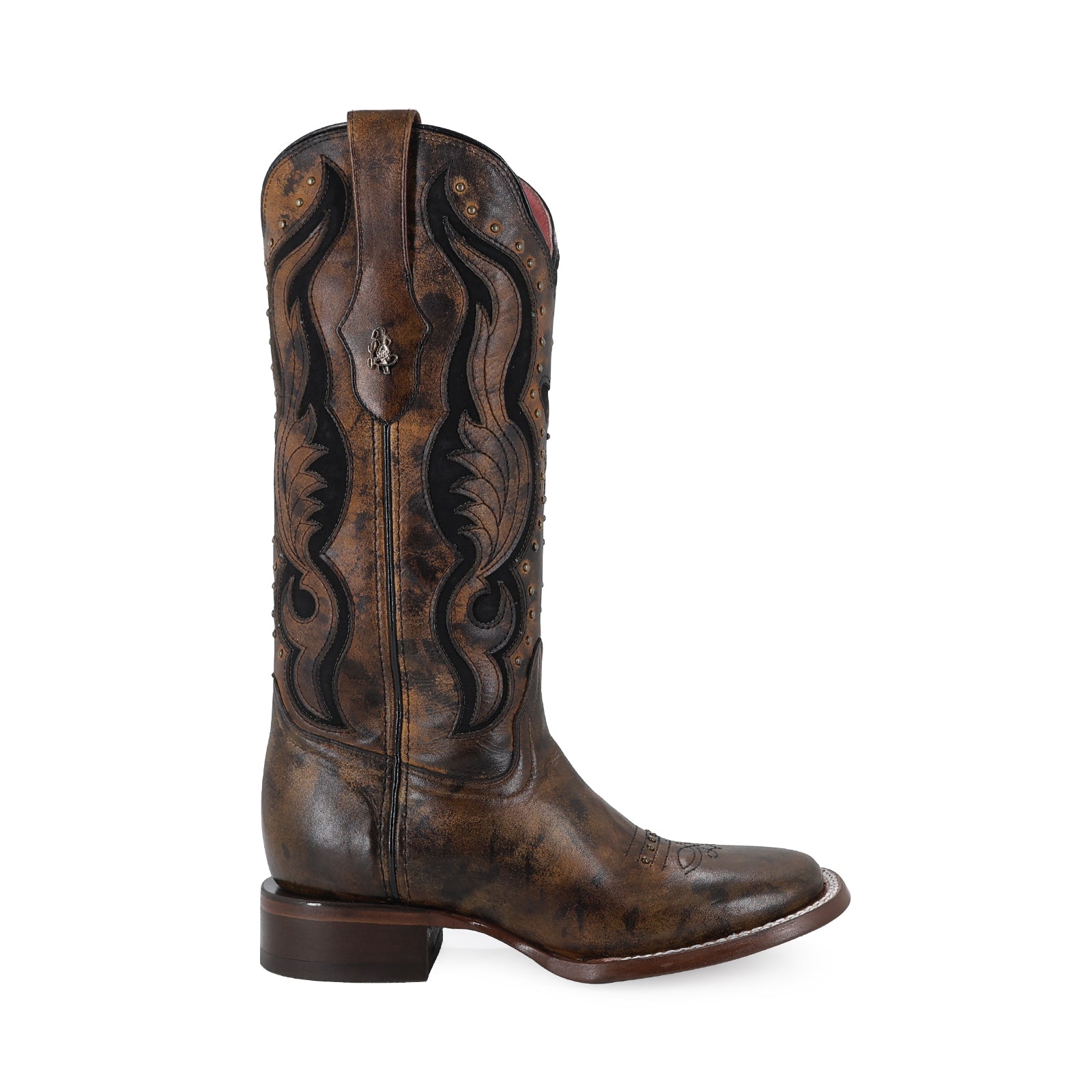 Bota vaquera para dama de piel modelo Dolly