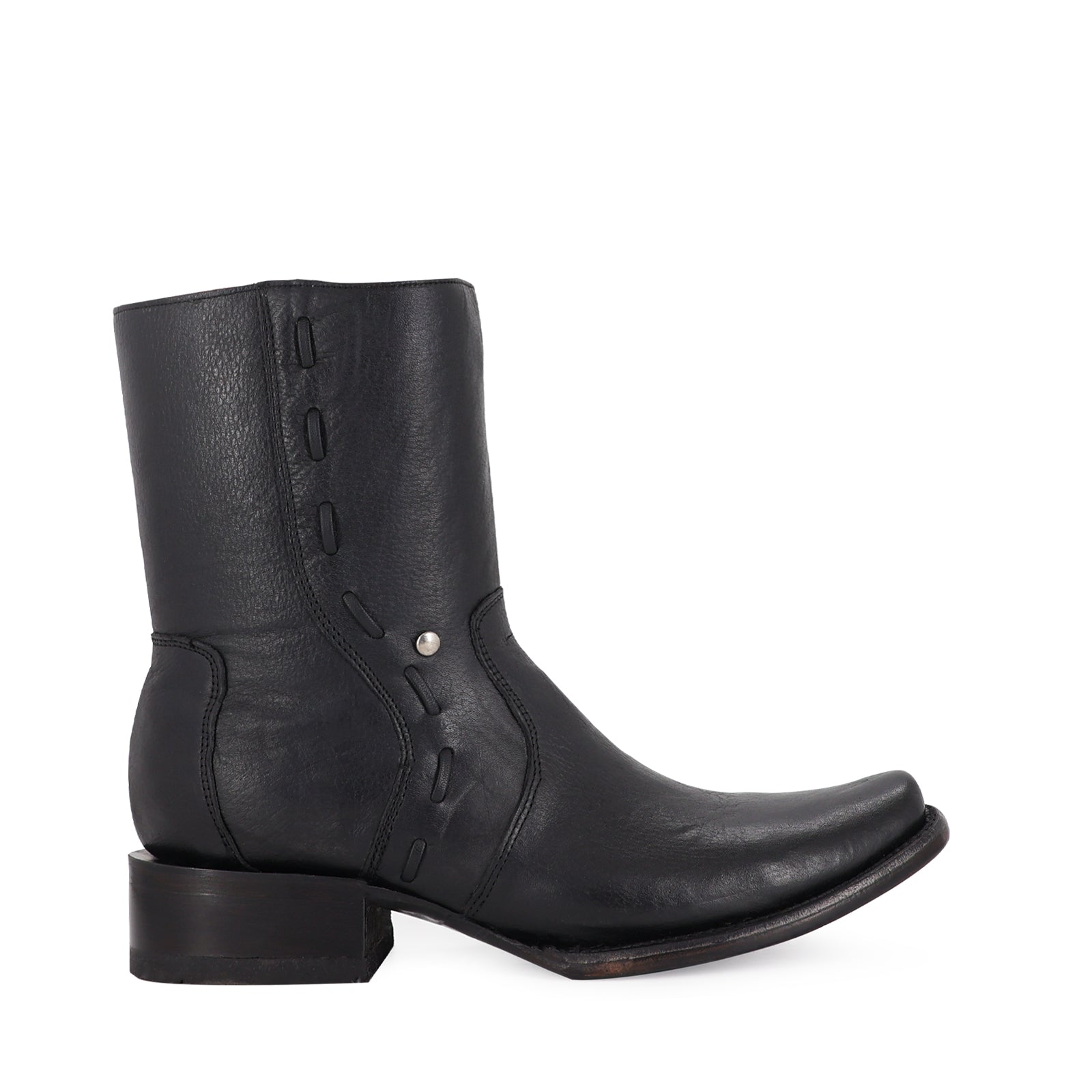 Botin Vaquero Estilo Vegas Negro