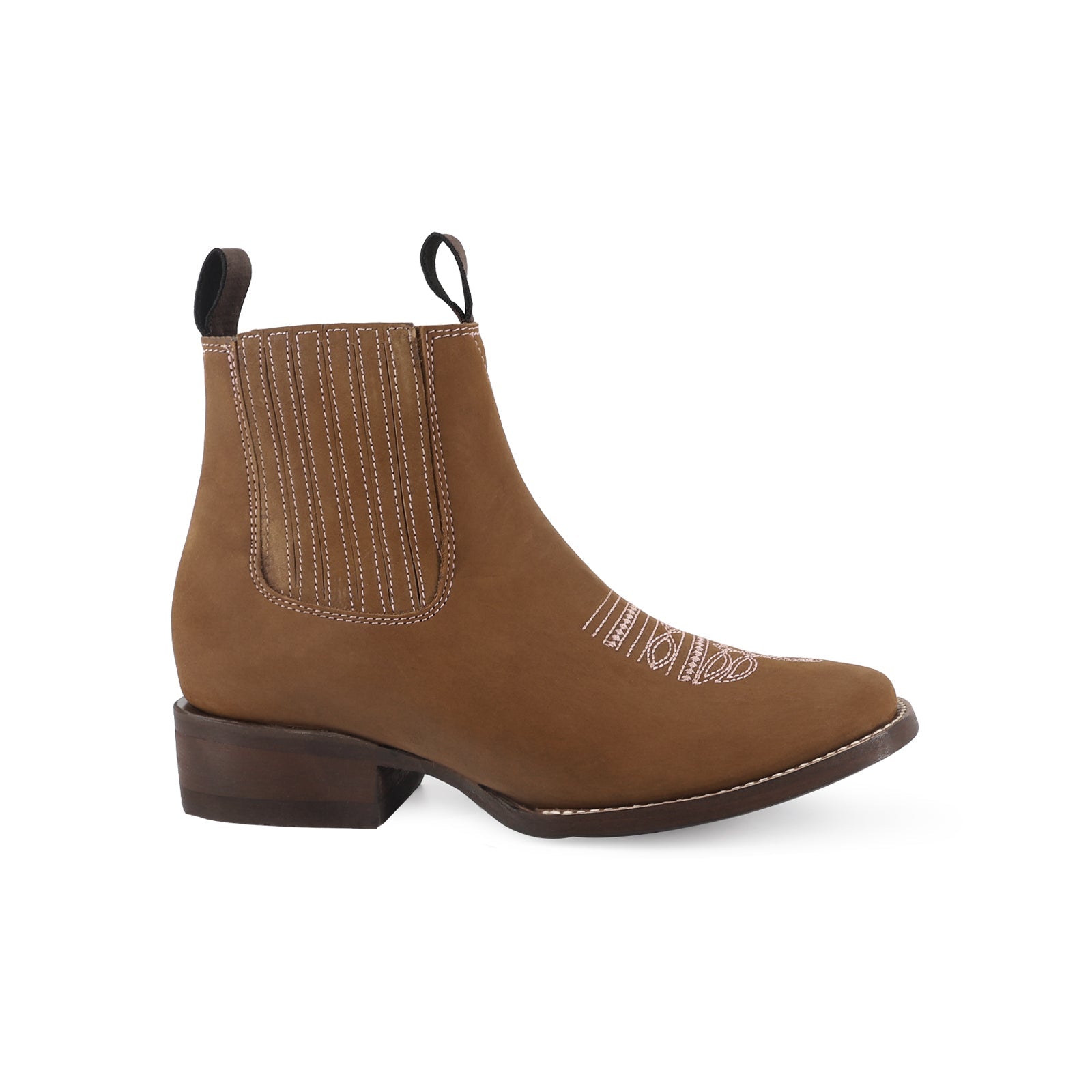 Botin para dama de piel horma Bulldog