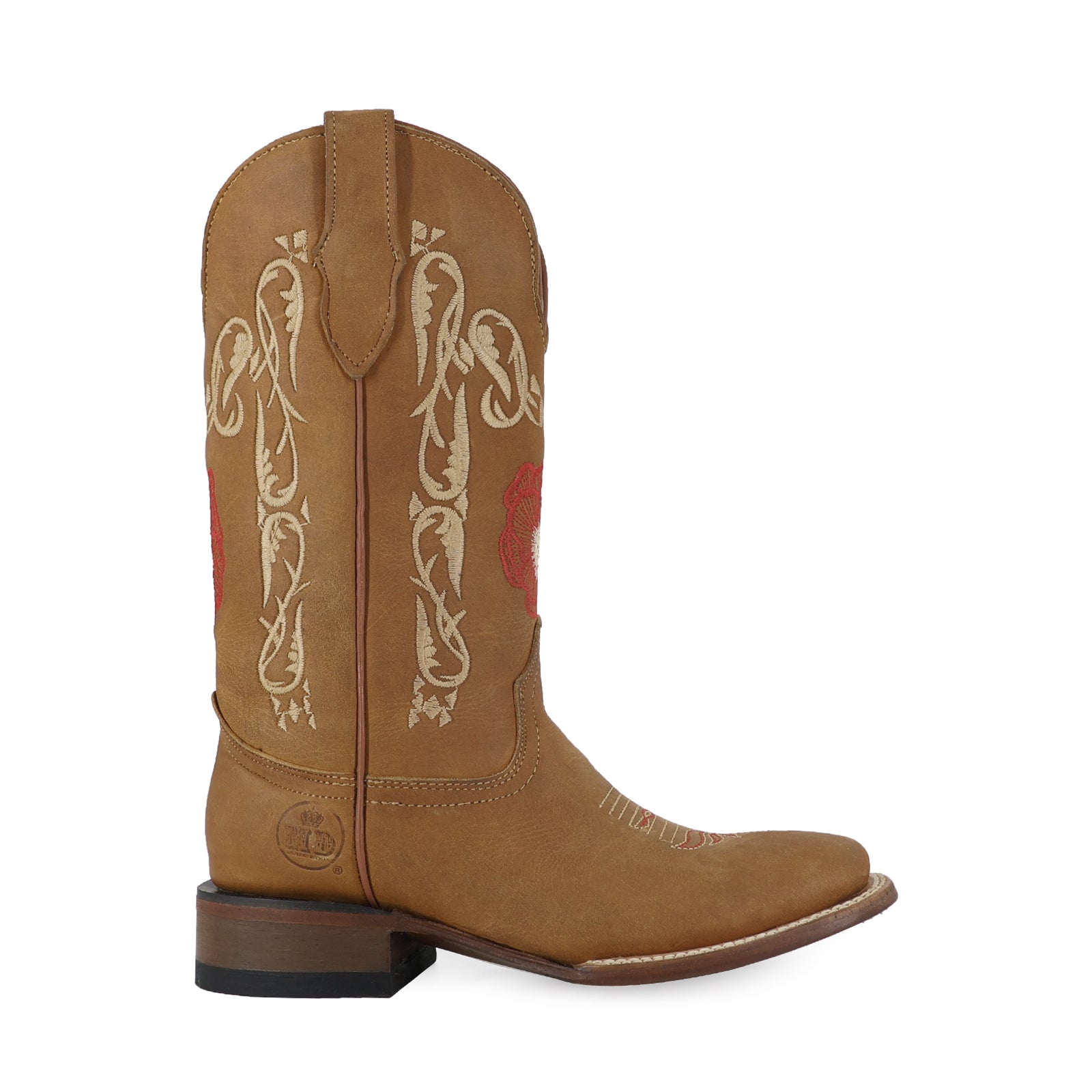 Bota vaquera para dama de piel modelo Chabela