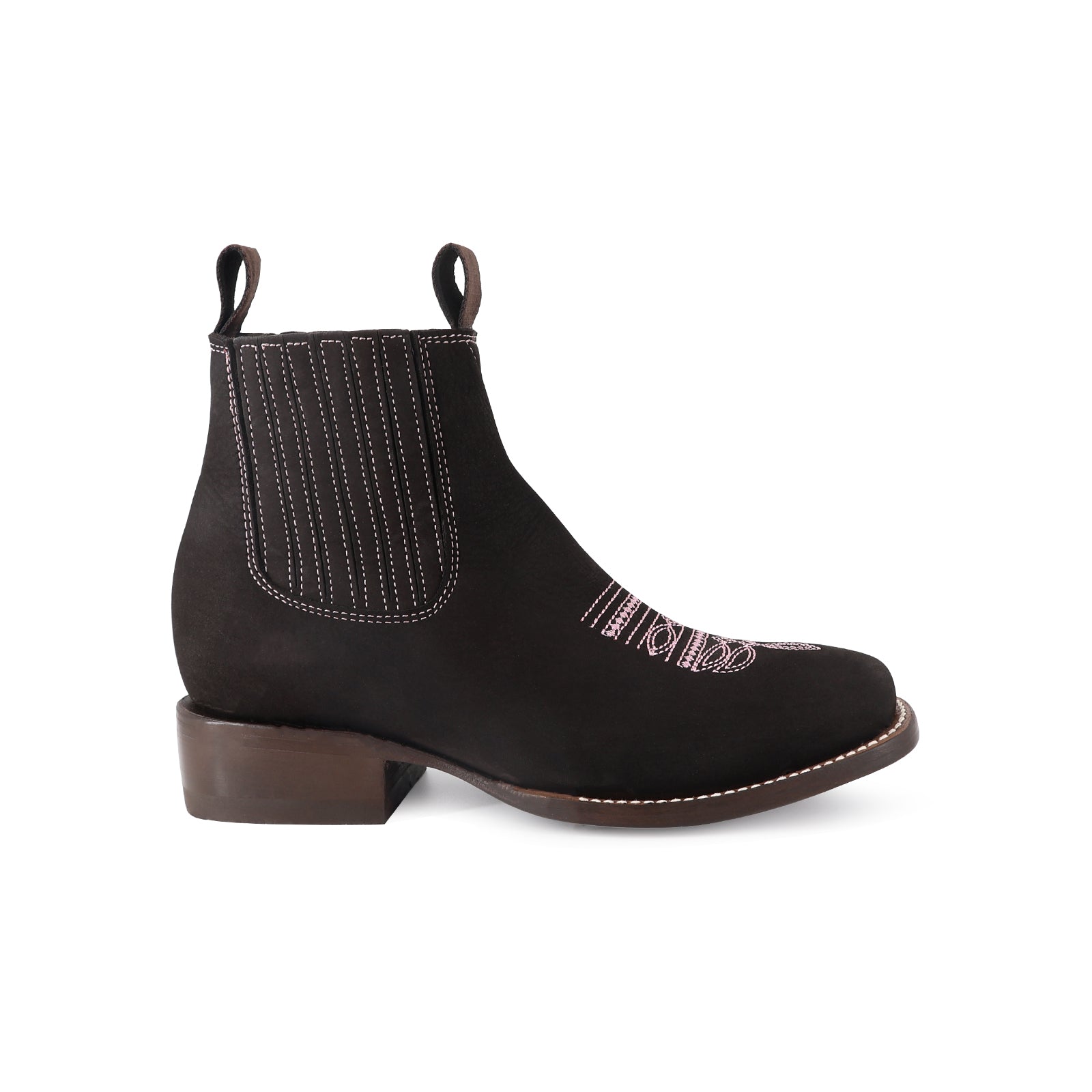 Botin para dama de piel horma Bulldog