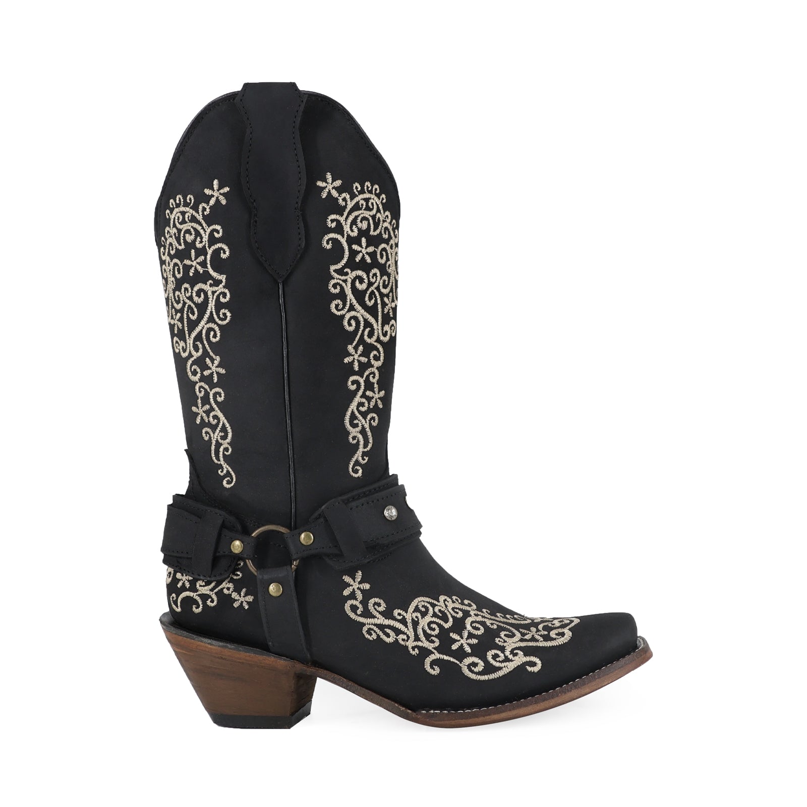 Bota vaquera para dama de piel modelo Bikina