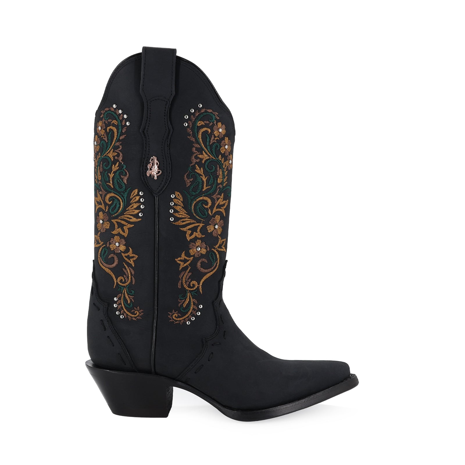 Bota vaquera para dama de piel modelo Catania