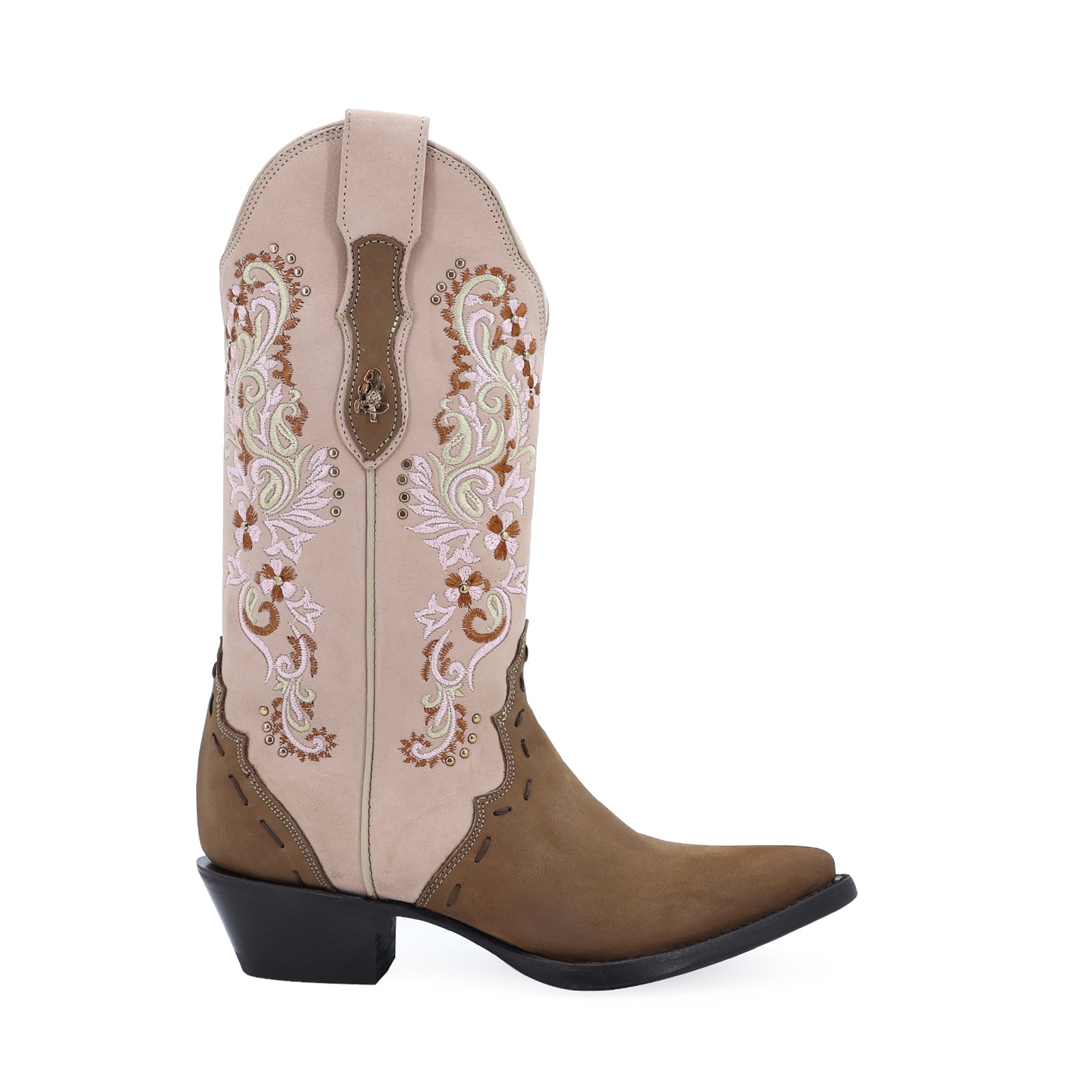 Bota vaquera para dama de piel modelo Catania