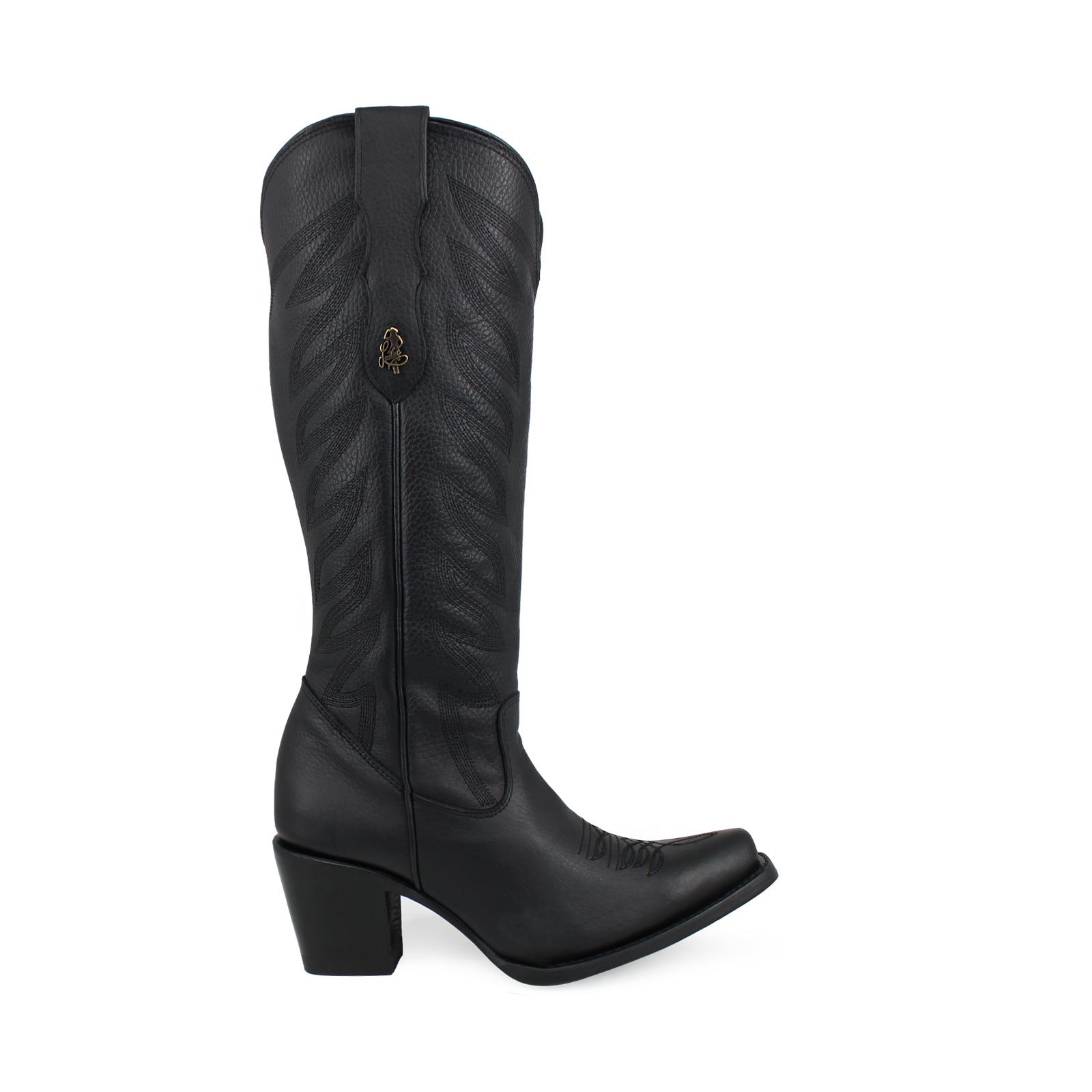 Bota vaquera para dama de piel modelo Bandida