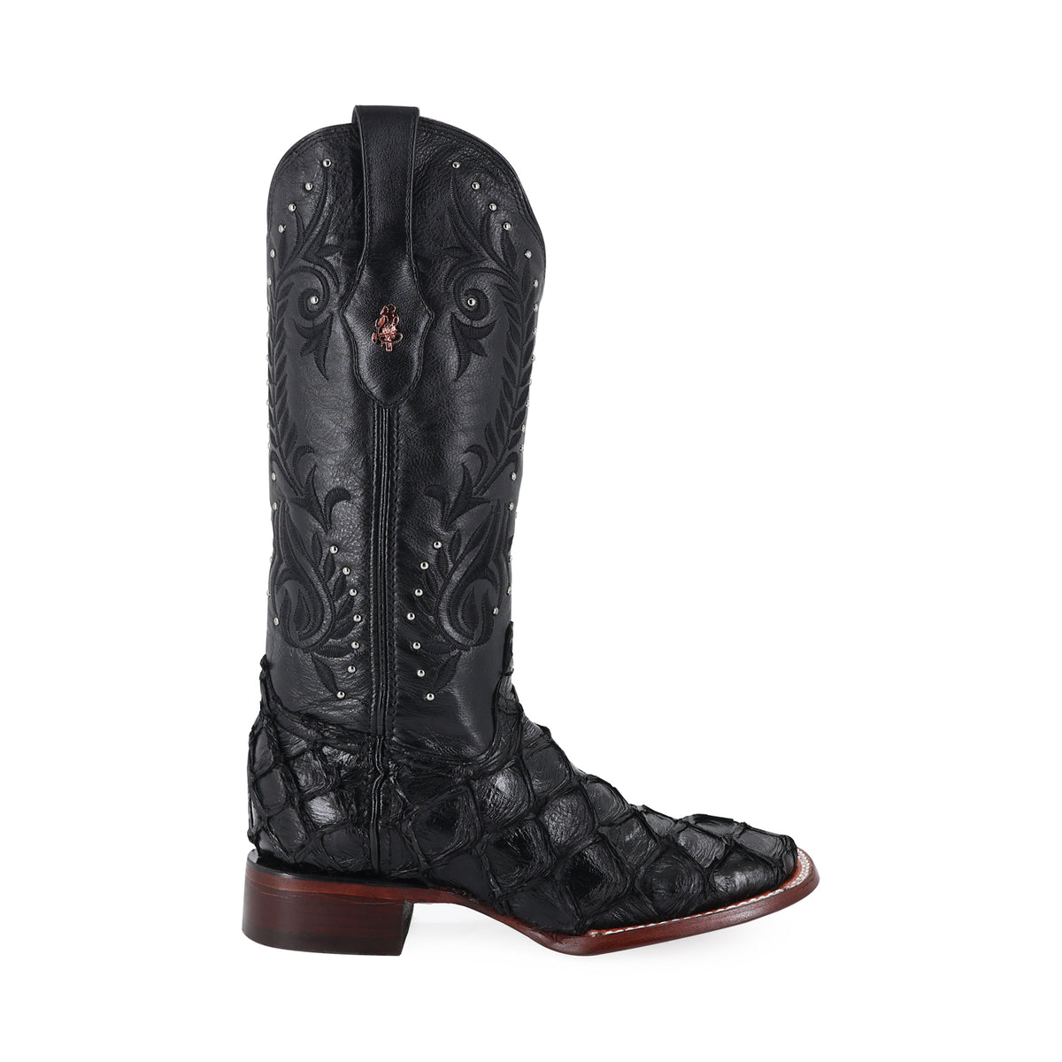 Bota vaquera para dama de piel Pescado modelo toscana