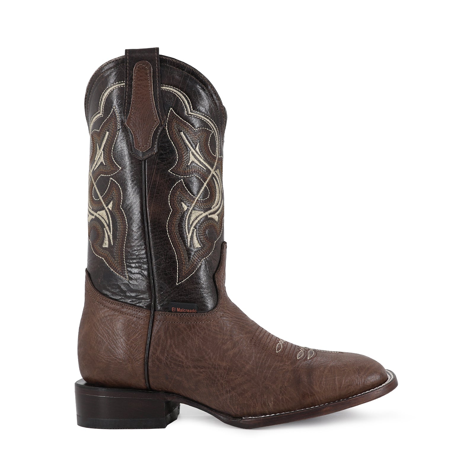 Bota Vaquera Bulldog Búfalo Chocolate