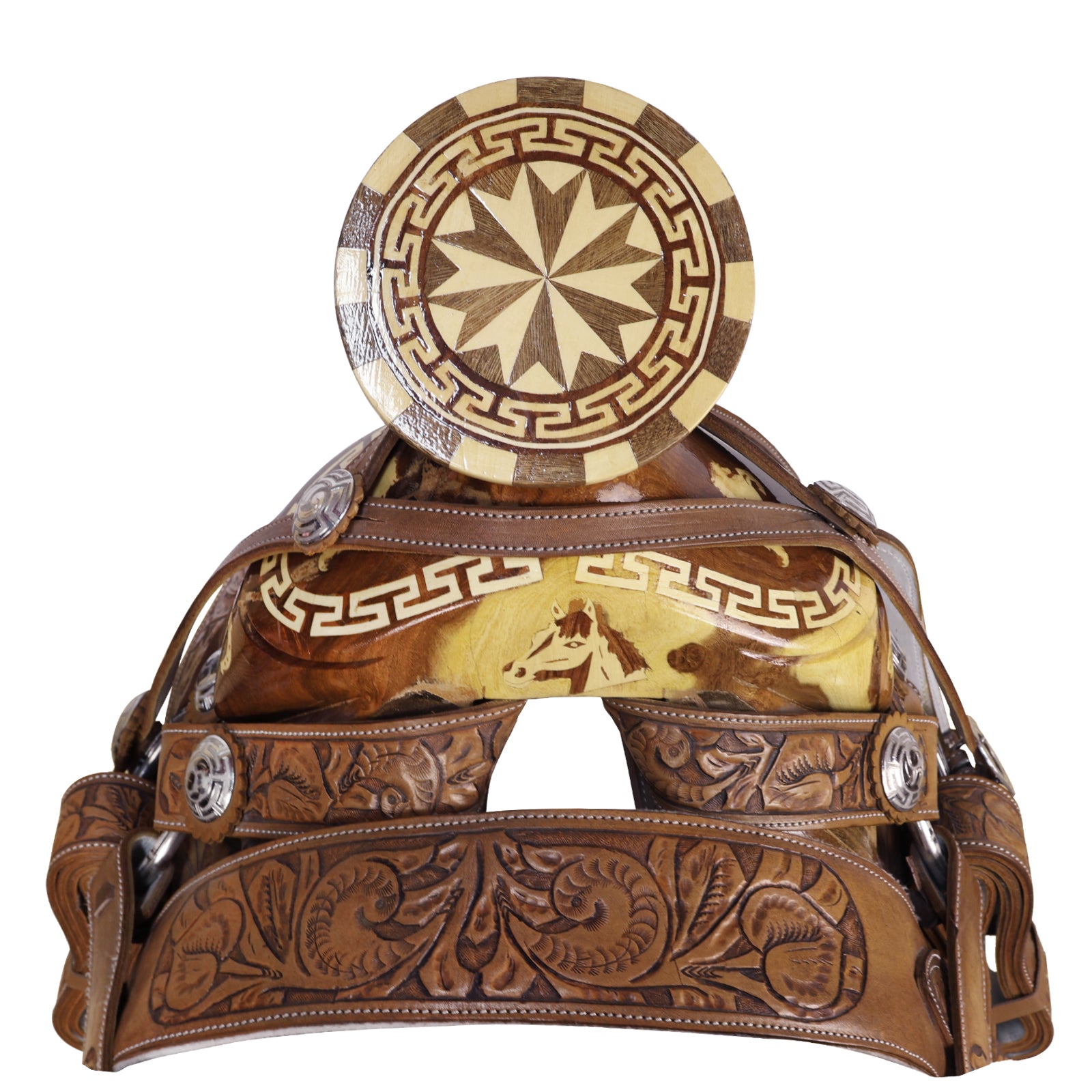 Montura Curva Cafe Cincelada