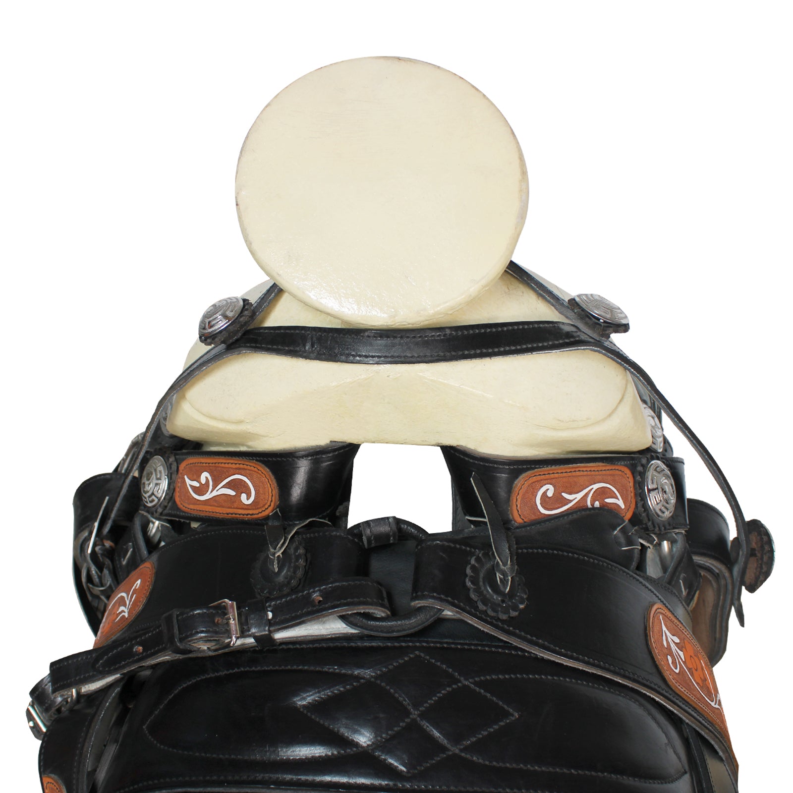 Montura Curva Negro Cincelado