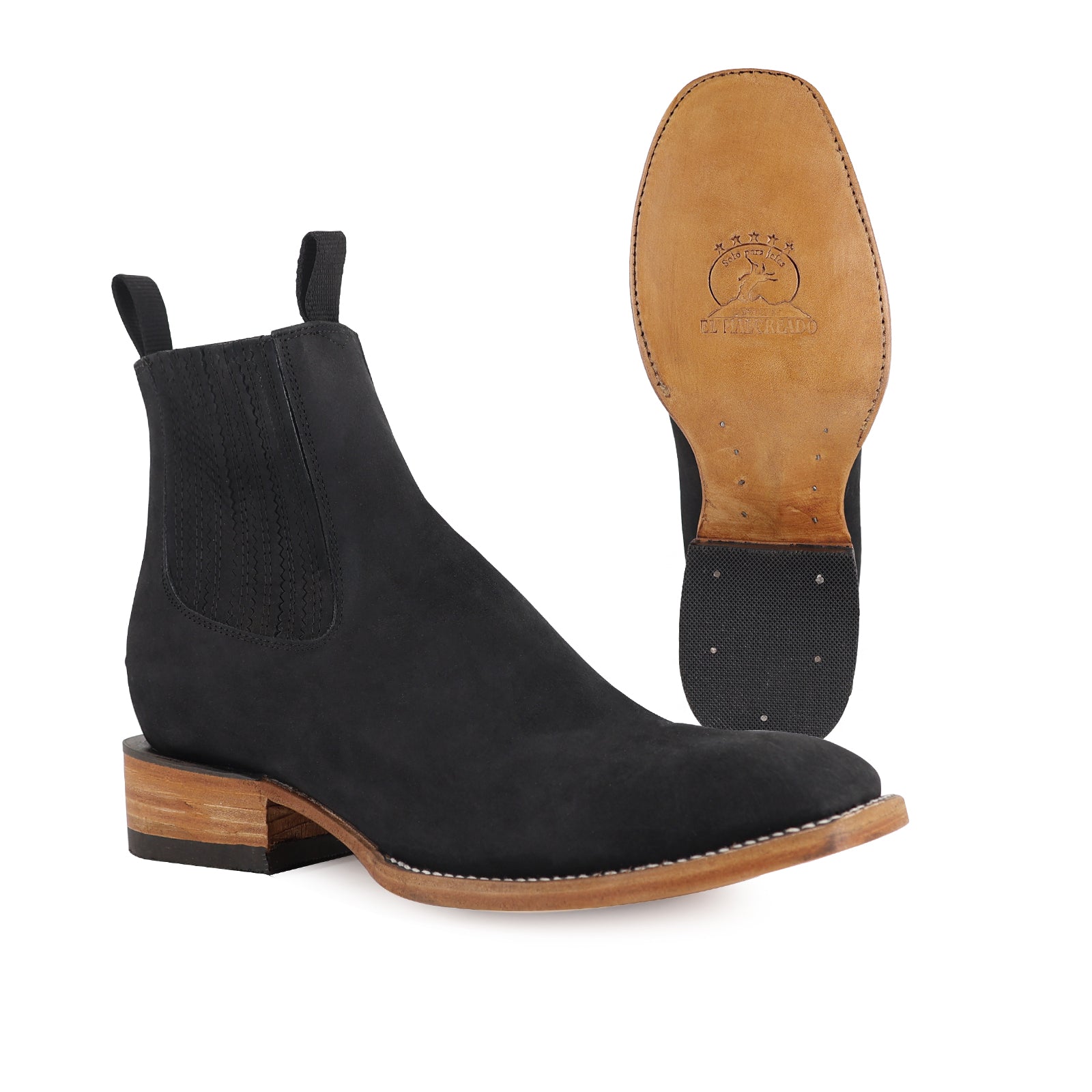 Botín Francés Negro