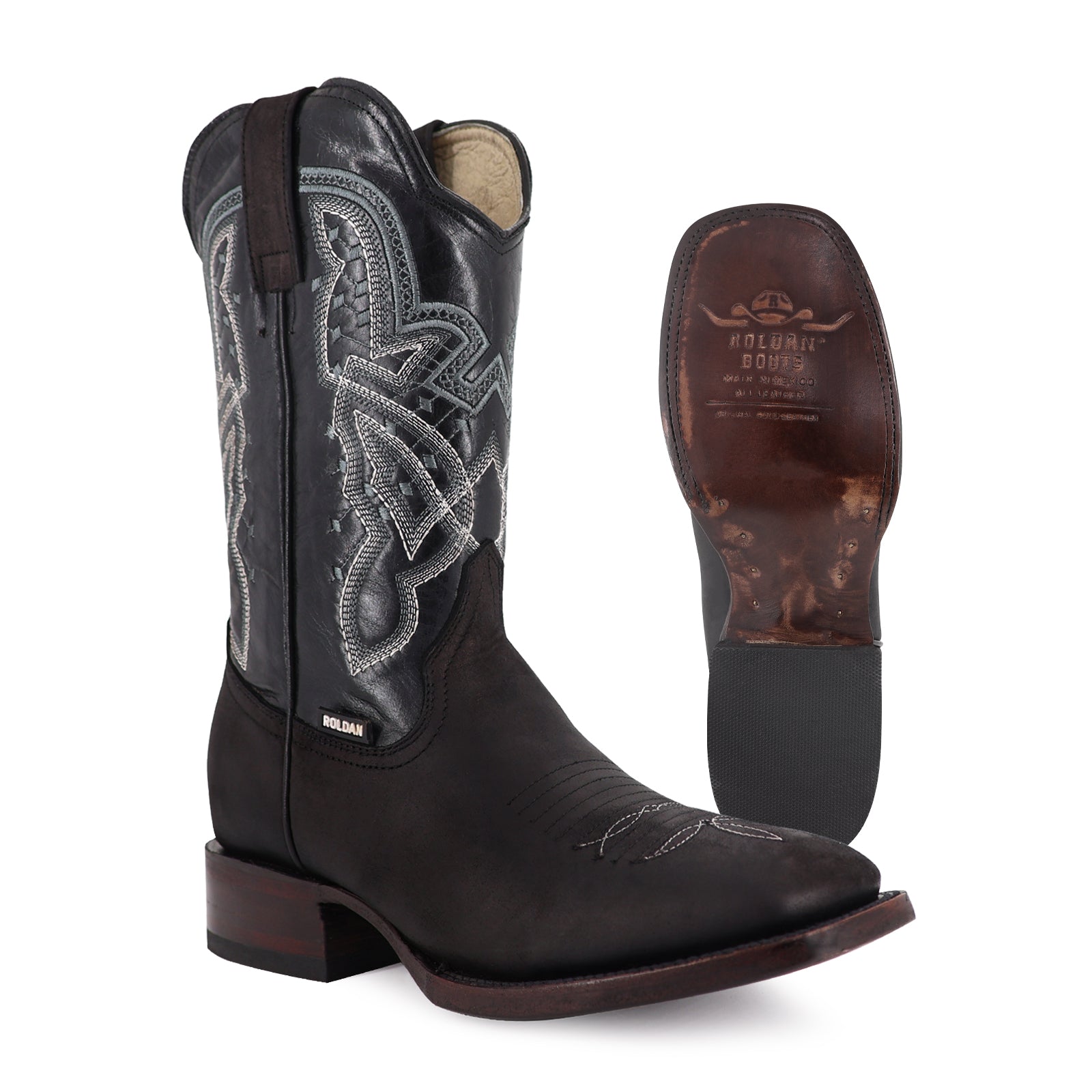 Bota Vaquera Bulldog Crazy Negro