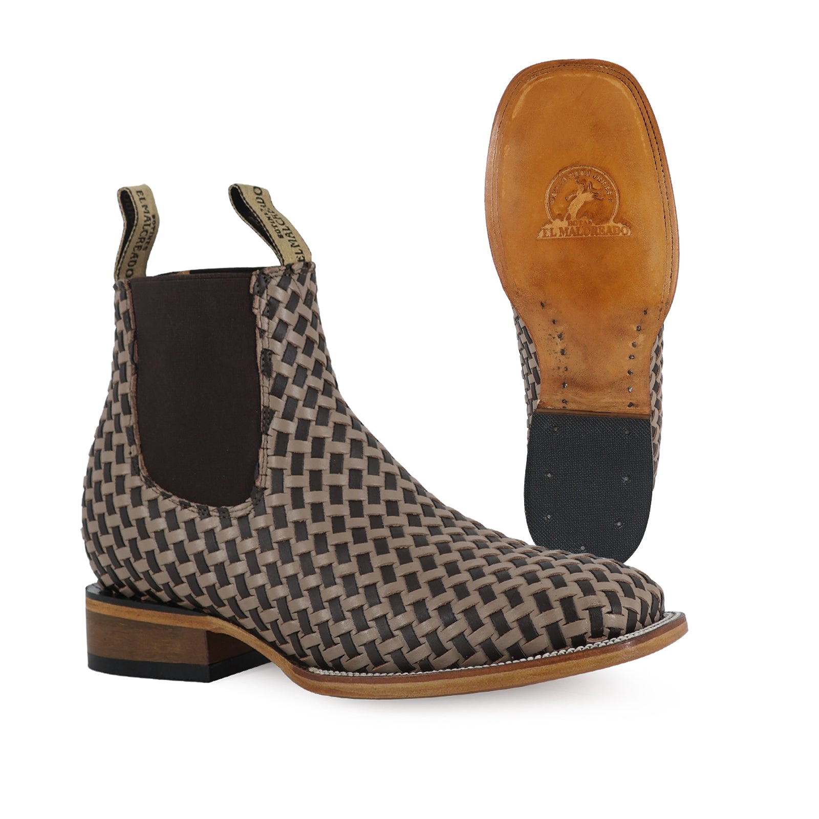 Botín Bulldog Petatillo Beige