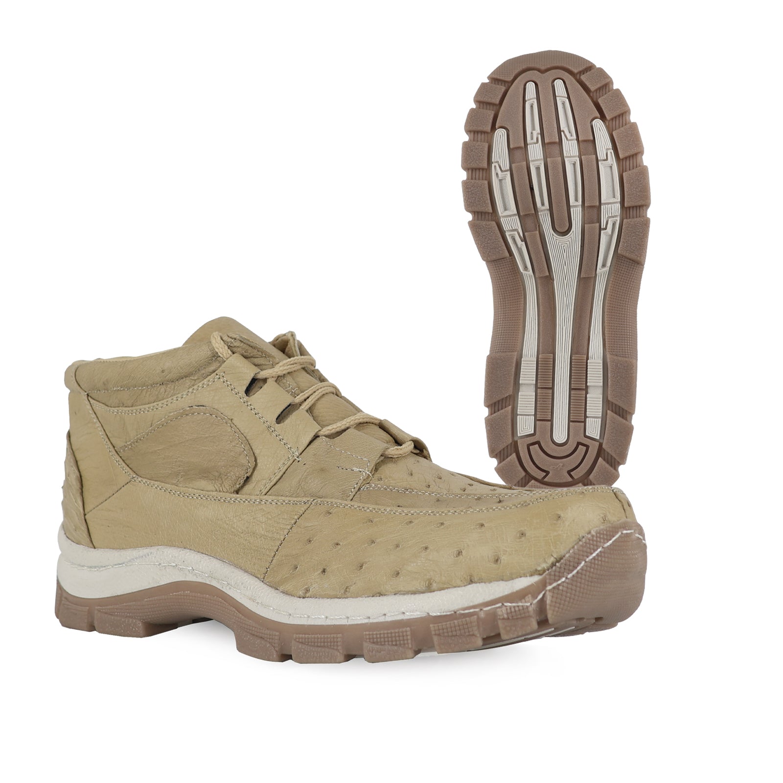 Zapato Perry Para Hombre En Piel De Avestruz Orix