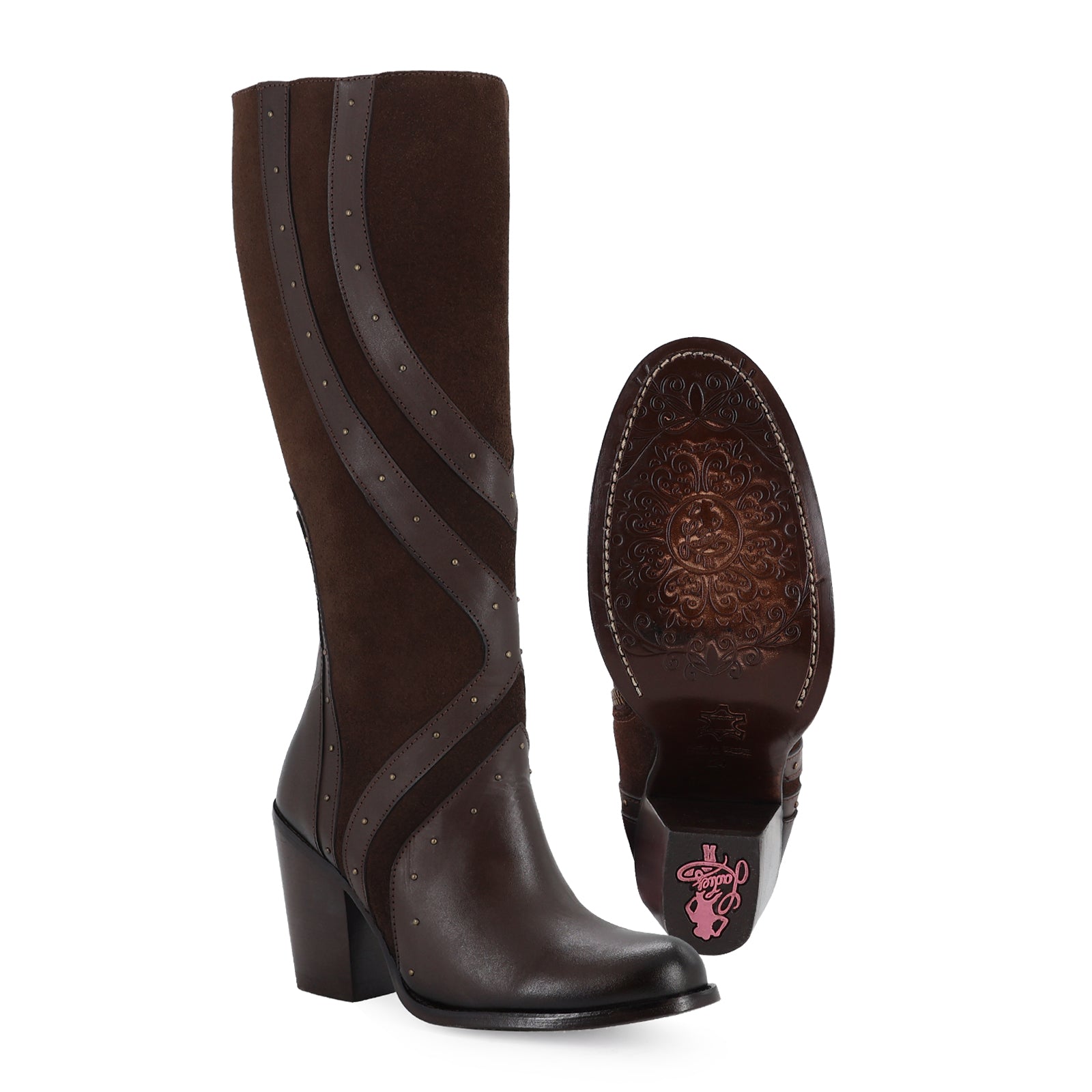 Bota casual para dama de piel modelo Soberbia