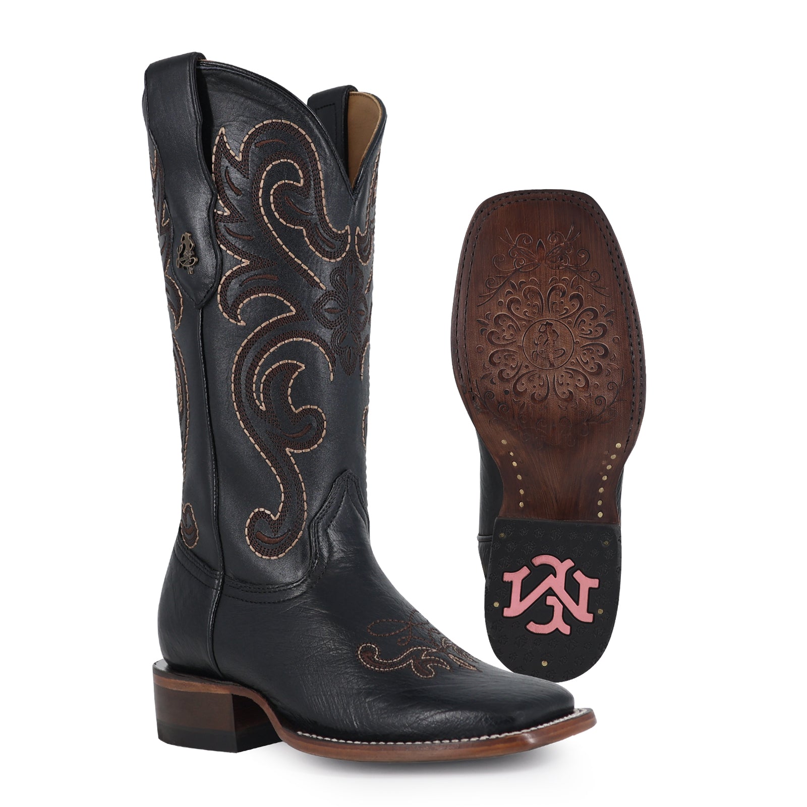Bota vaquera para dama de piel modelo Tucson