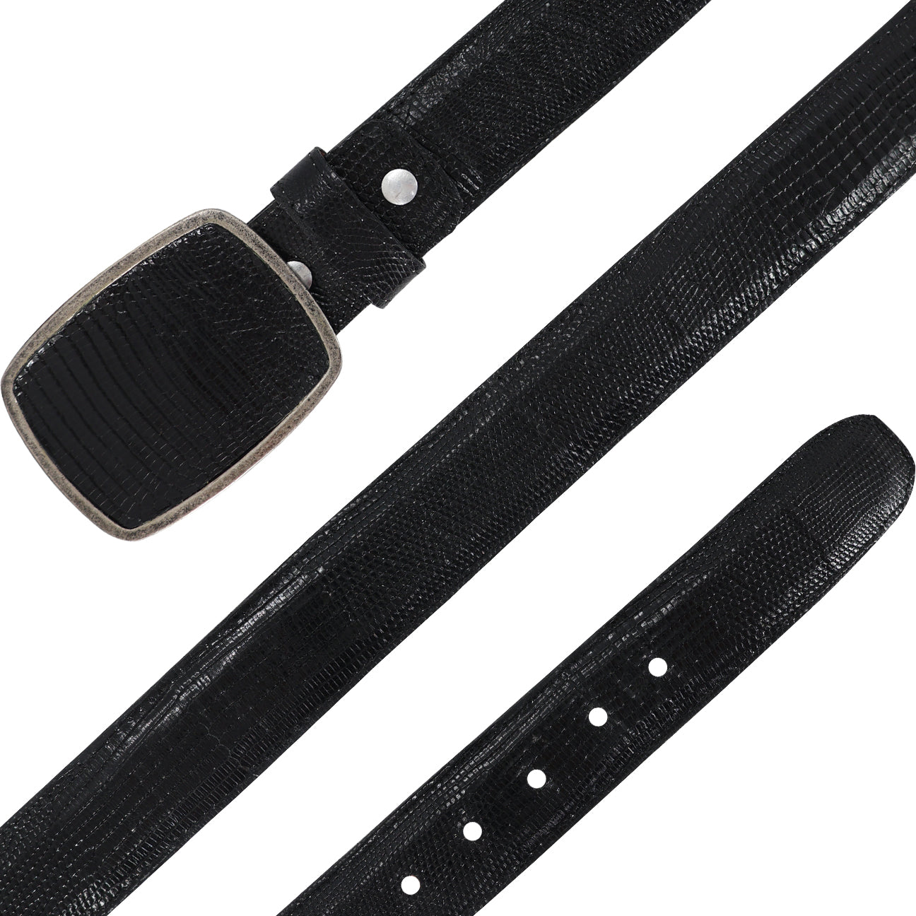 Cinturon HC Para Hombre En Piel De Lizzar