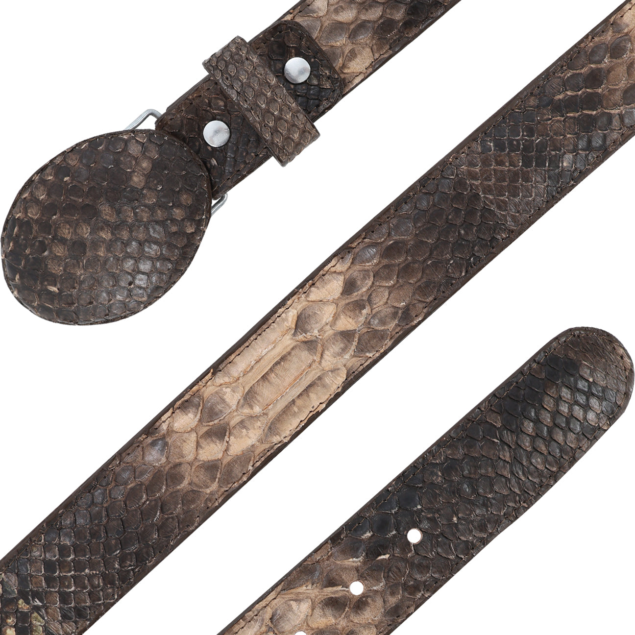 Combo Bota Y Cinto Vaq A Elegir Bota Bulldog Piton Taupe