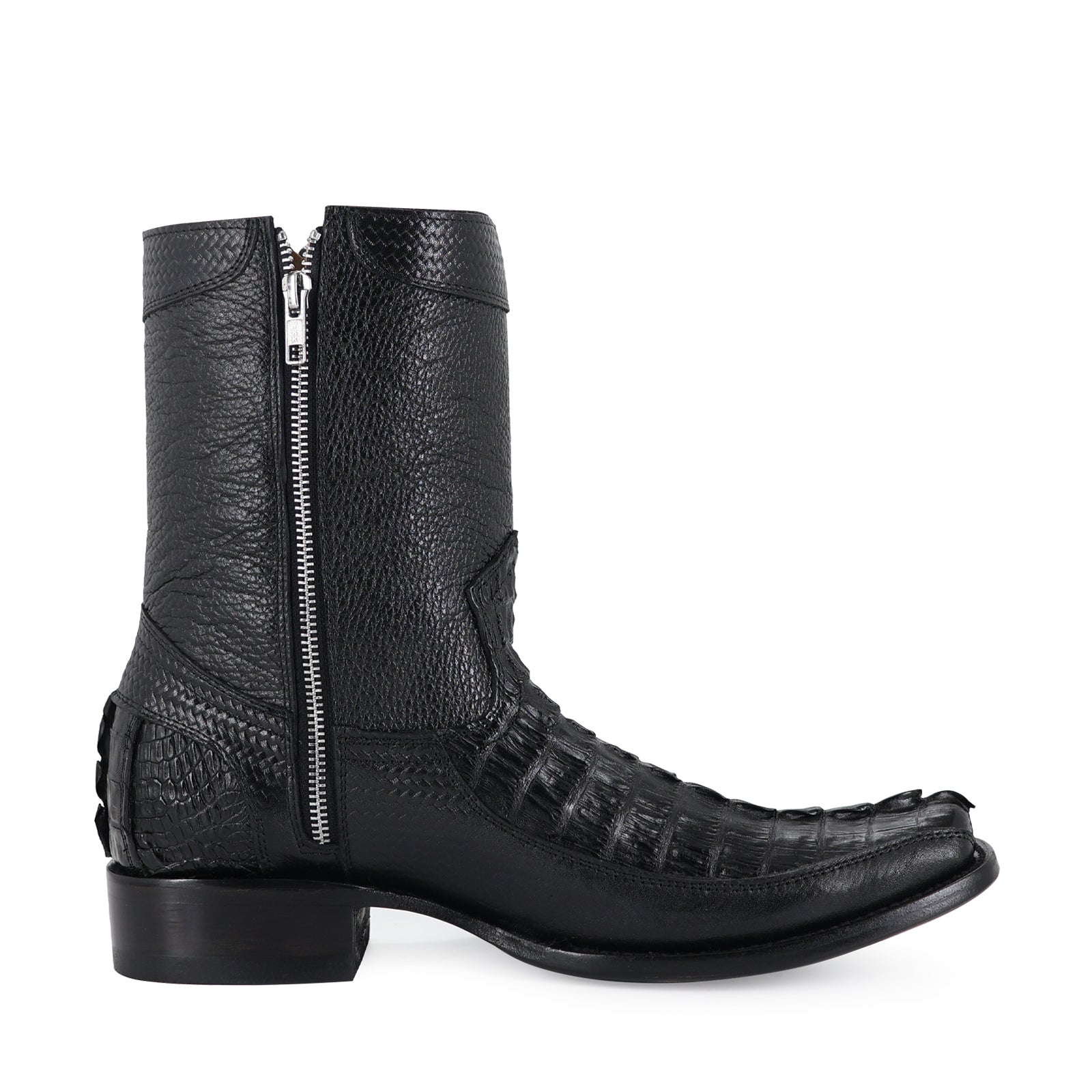 Botin Orion En Piel De Cocodrilo