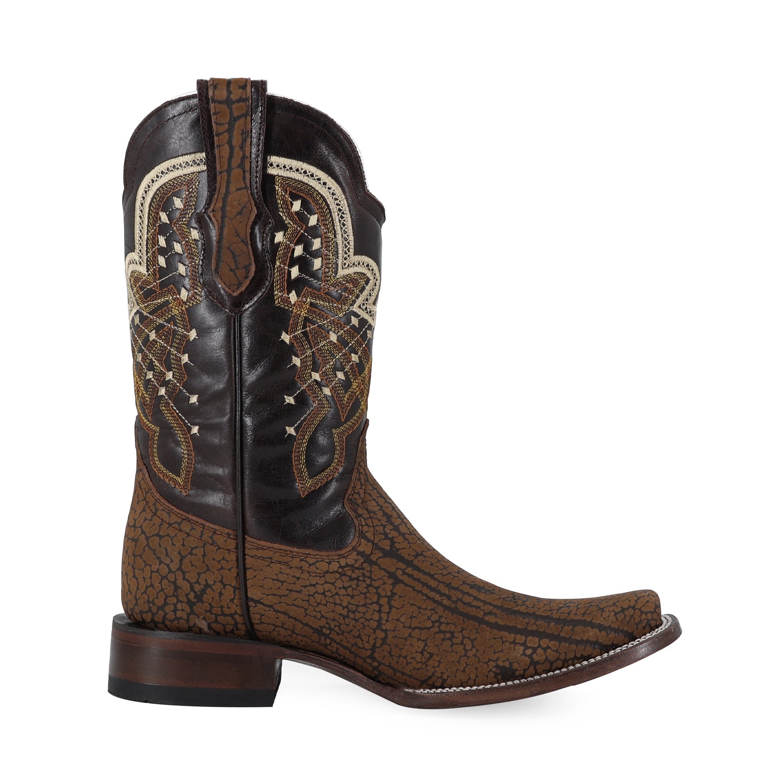 Bota Vaquera Dubai Cuello de Toro Miel