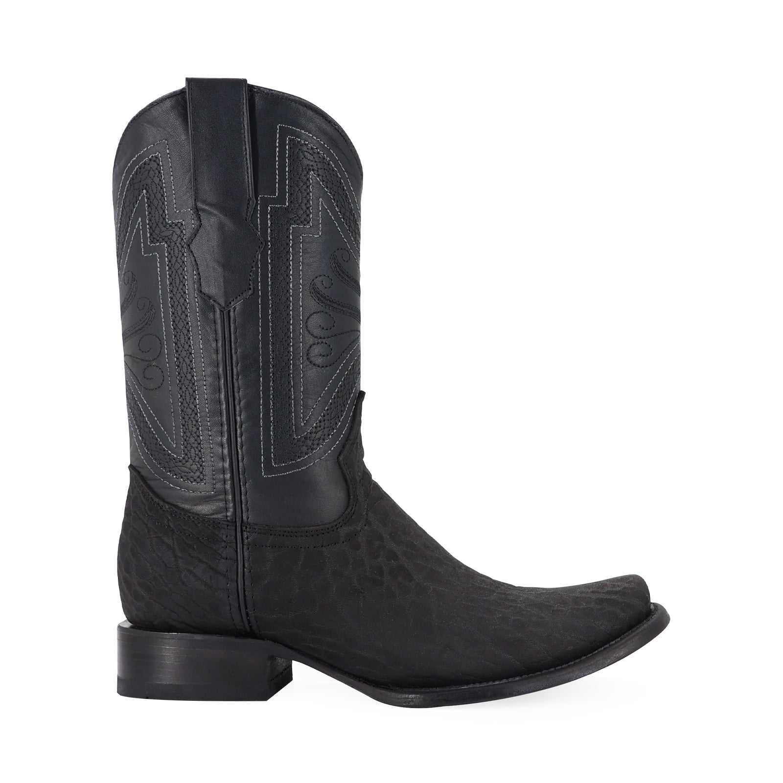 Bota Vaquera Dubai Cuello de Toro Negro