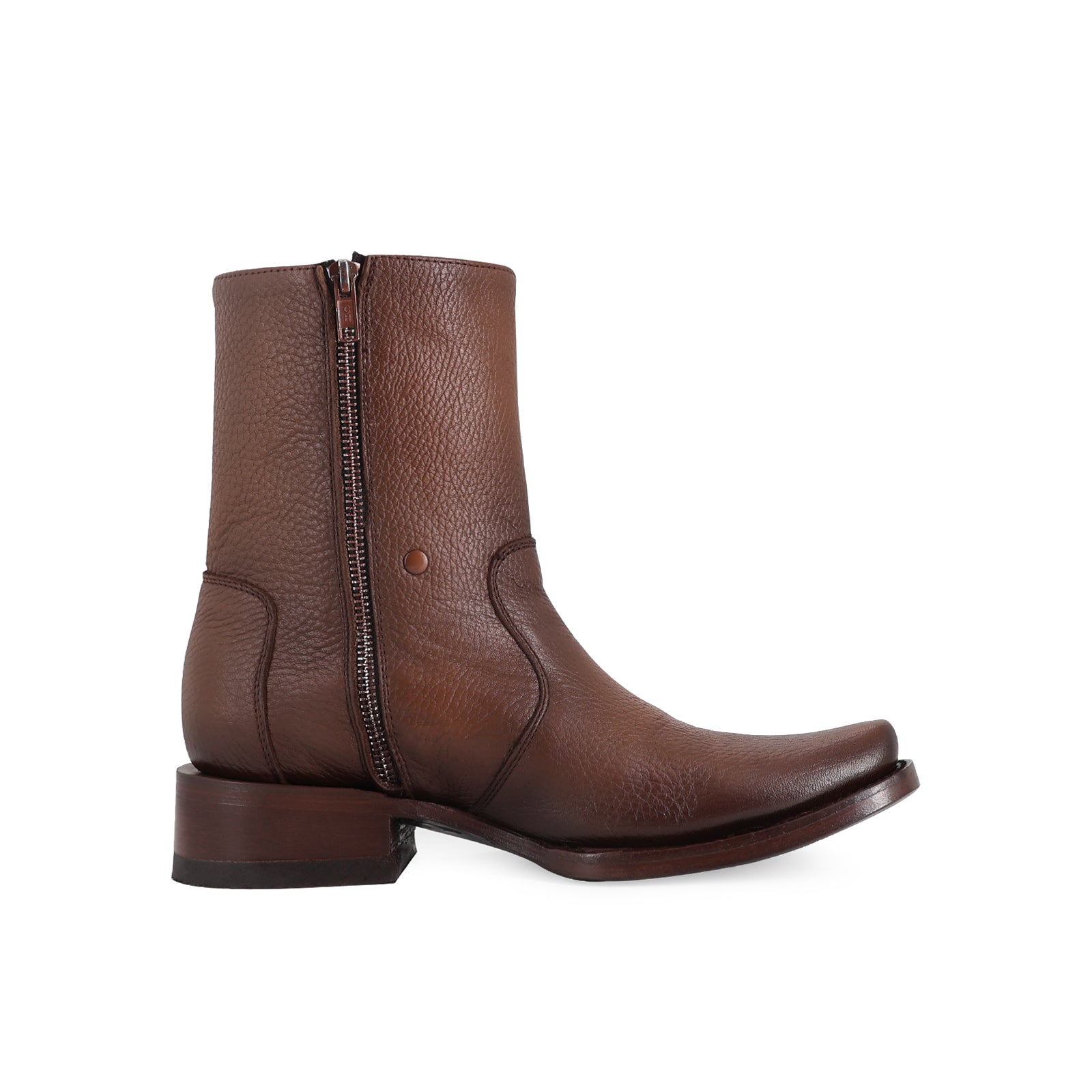 Botin Vaquero Estilo Vegas Brandy