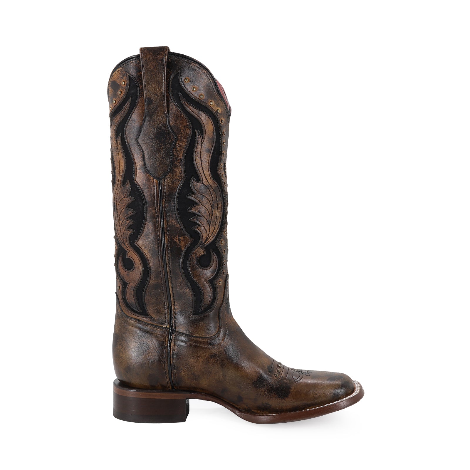 Bota vaquera para dama de piel modelo Dolly