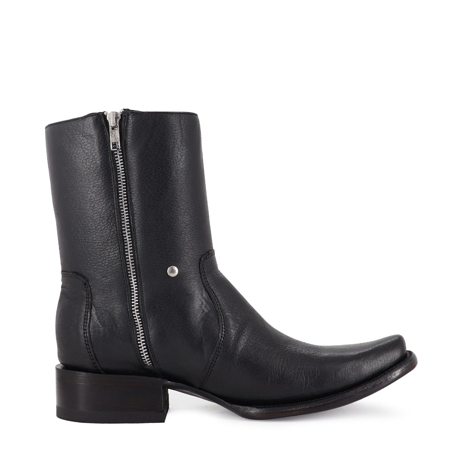 Botin Vaquero Estilo Vegas Negro