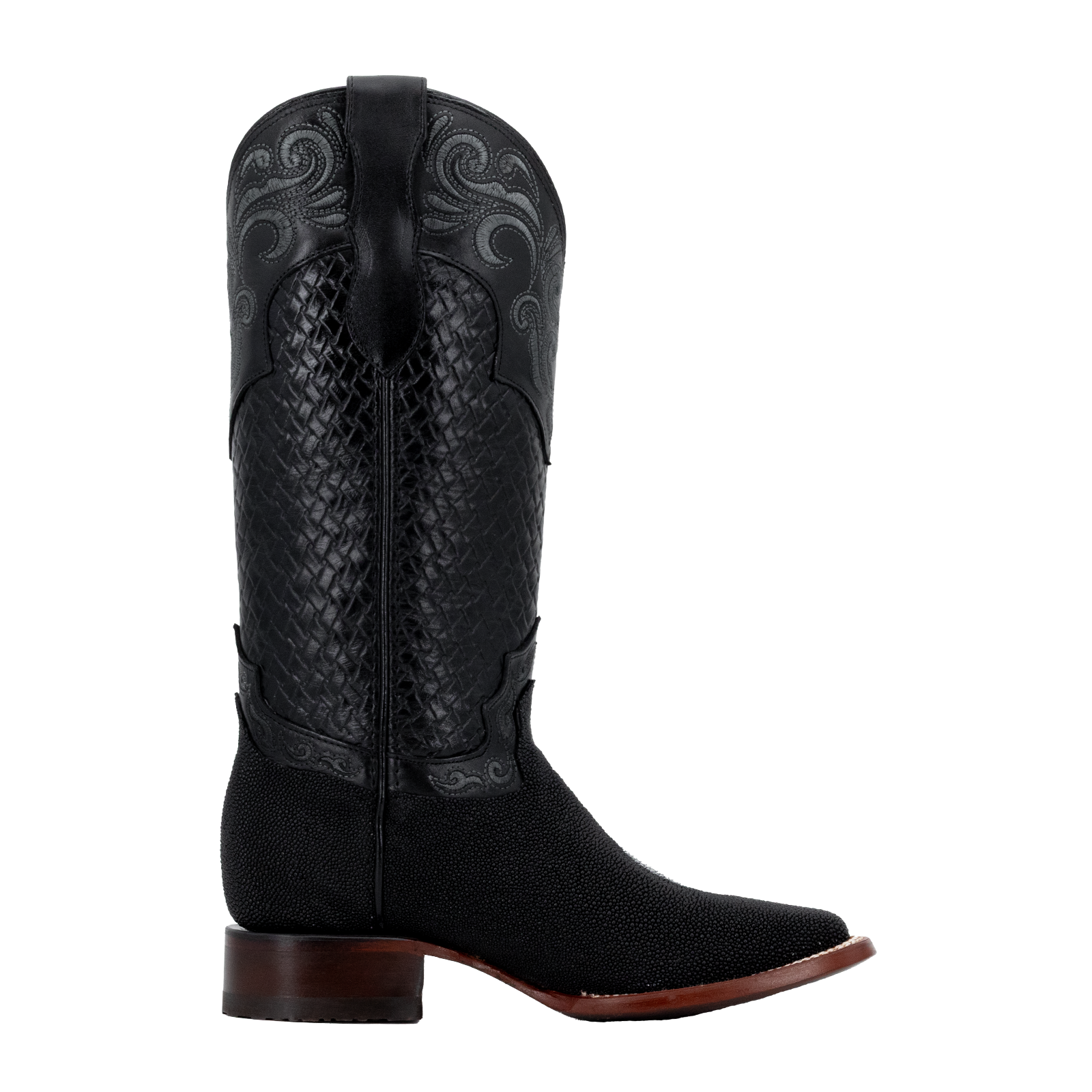 Bota vaquera para dama de piel de mantarraya modelo Montana