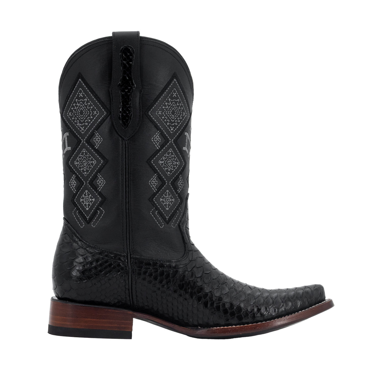 Bota Vaquera Dubai Para Caballero Piel Pitón