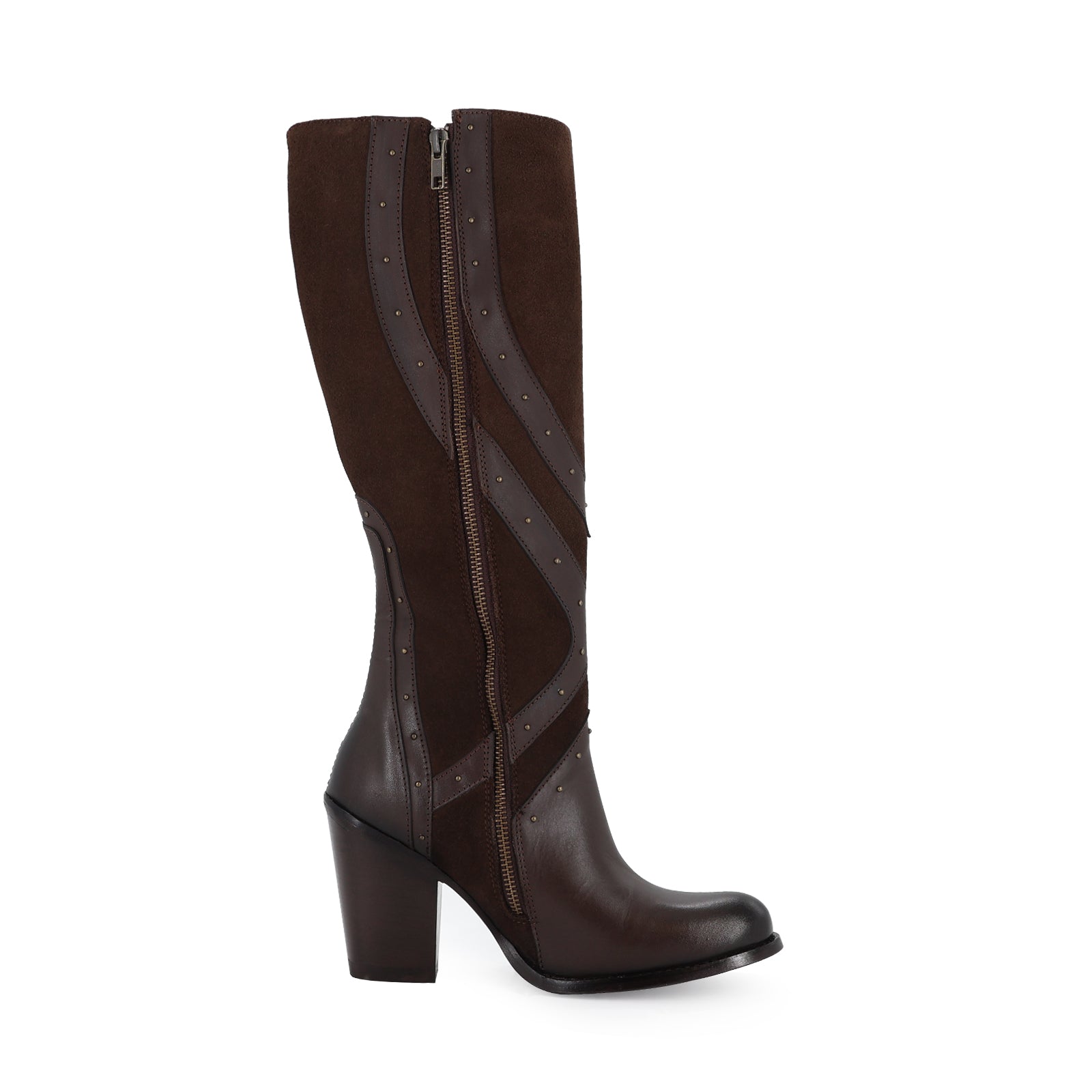 Bota casual para dama de piel modelo Soberbia