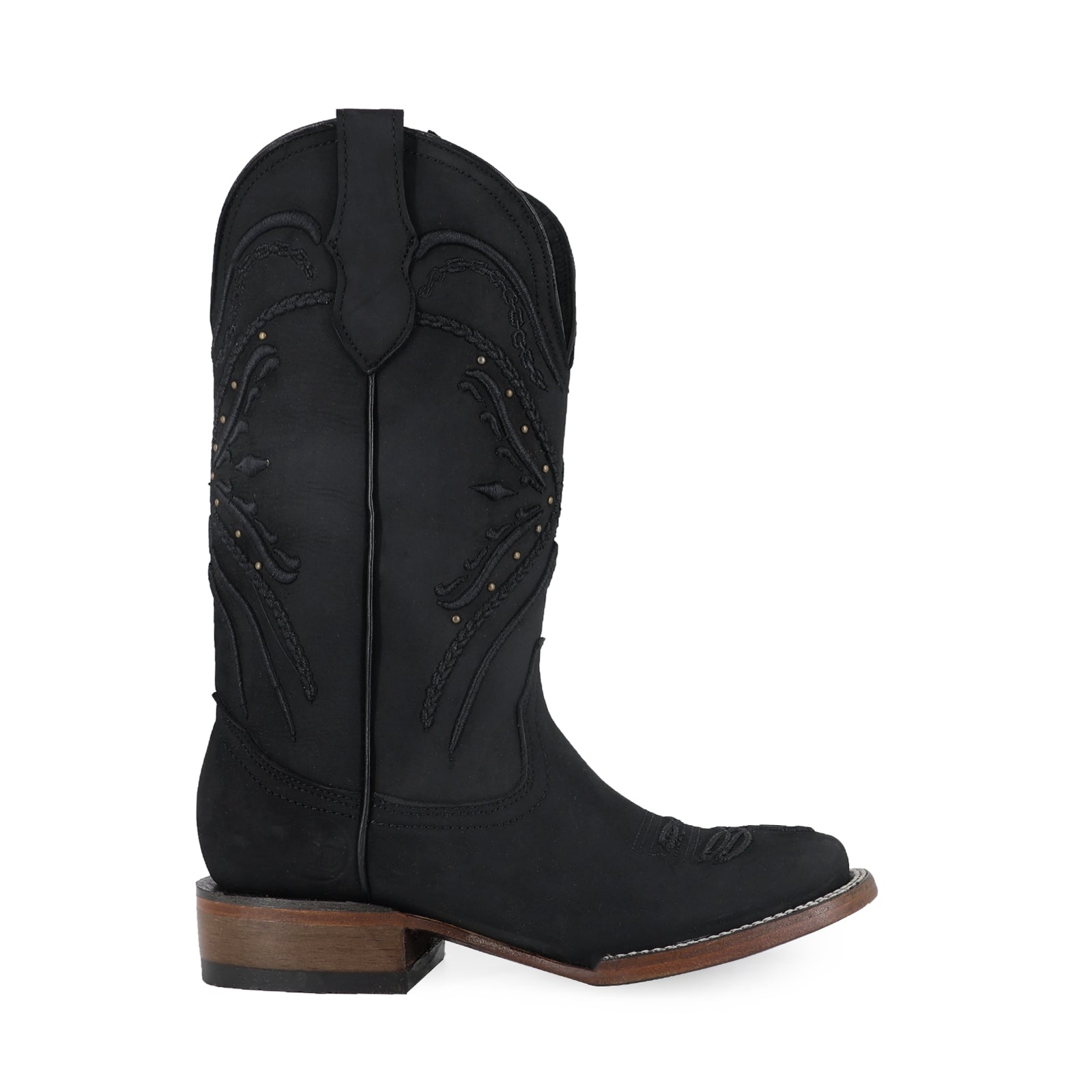 Bota vaquera para dama de piel modelo Aida