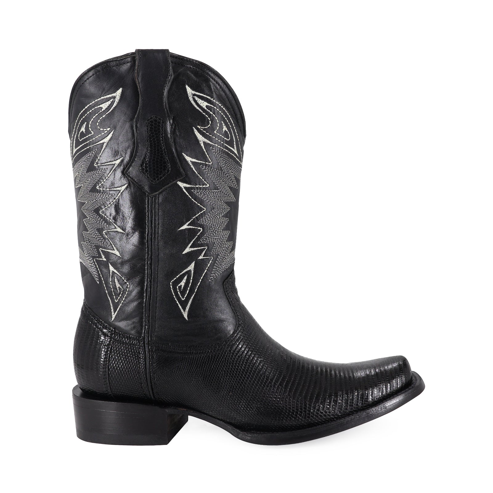 Bota Vaquera Dubai Lizzar Negro