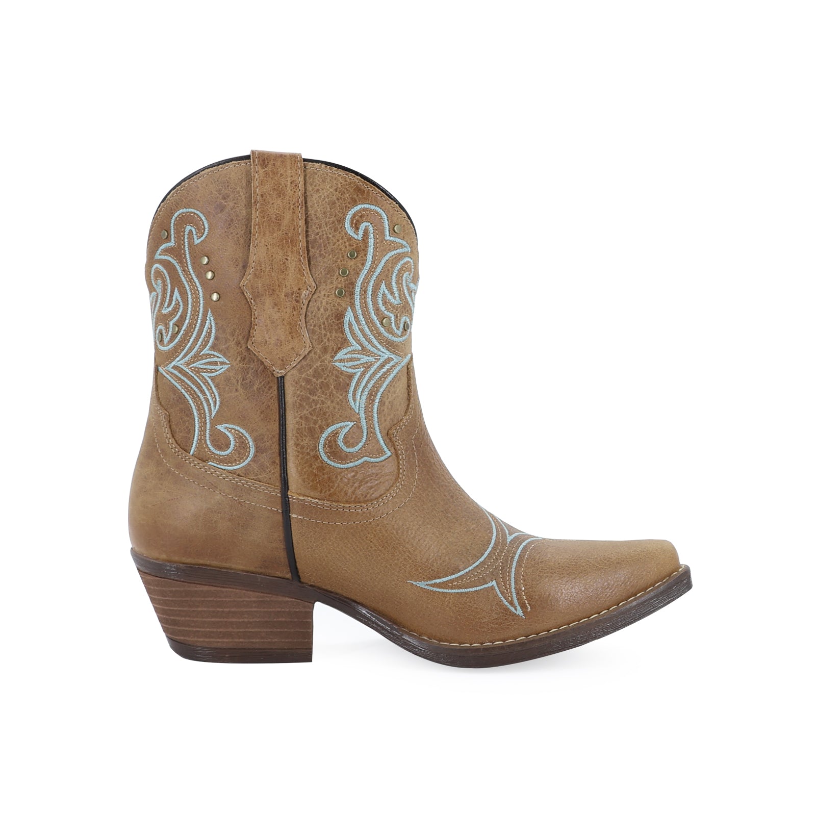 Botin vaquero para dama de piel modelo Wish