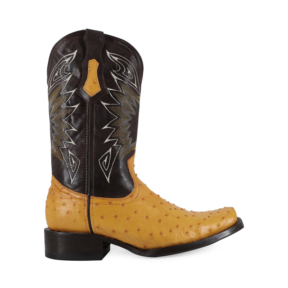 Bota Vaquera Dubai Para Caballero Piel De Avestruz