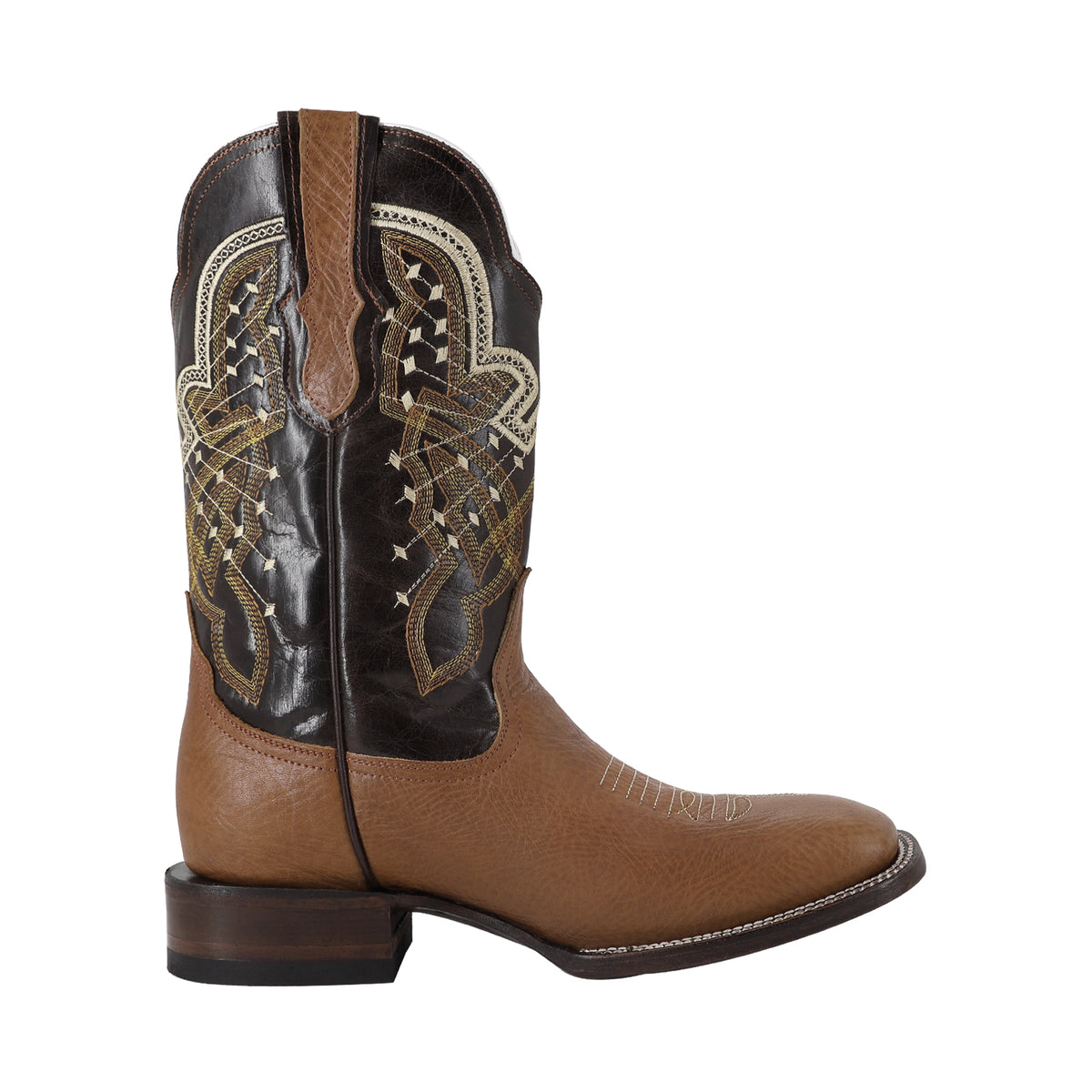 Bota Vaquera Bulldog Para Caballero Piel Búfalo