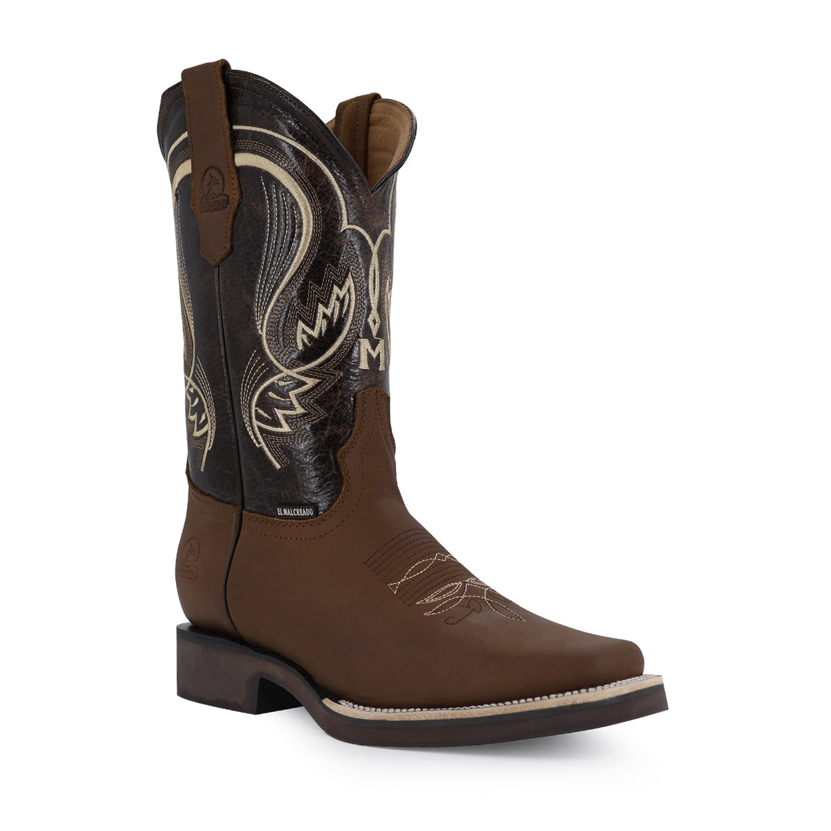 Bota Vaquera Hombre Rodeo Piel Res Suela PU
