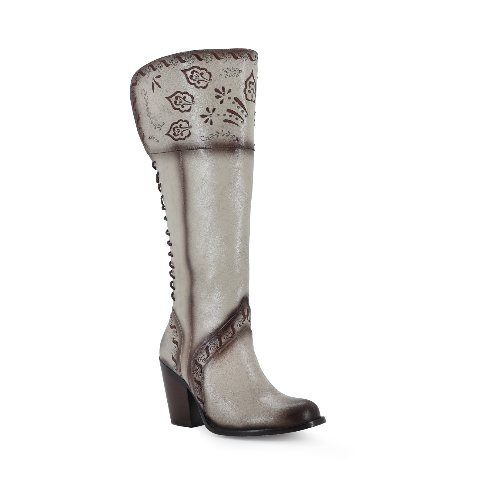 Bota casual para dama de piel modelo Presumida