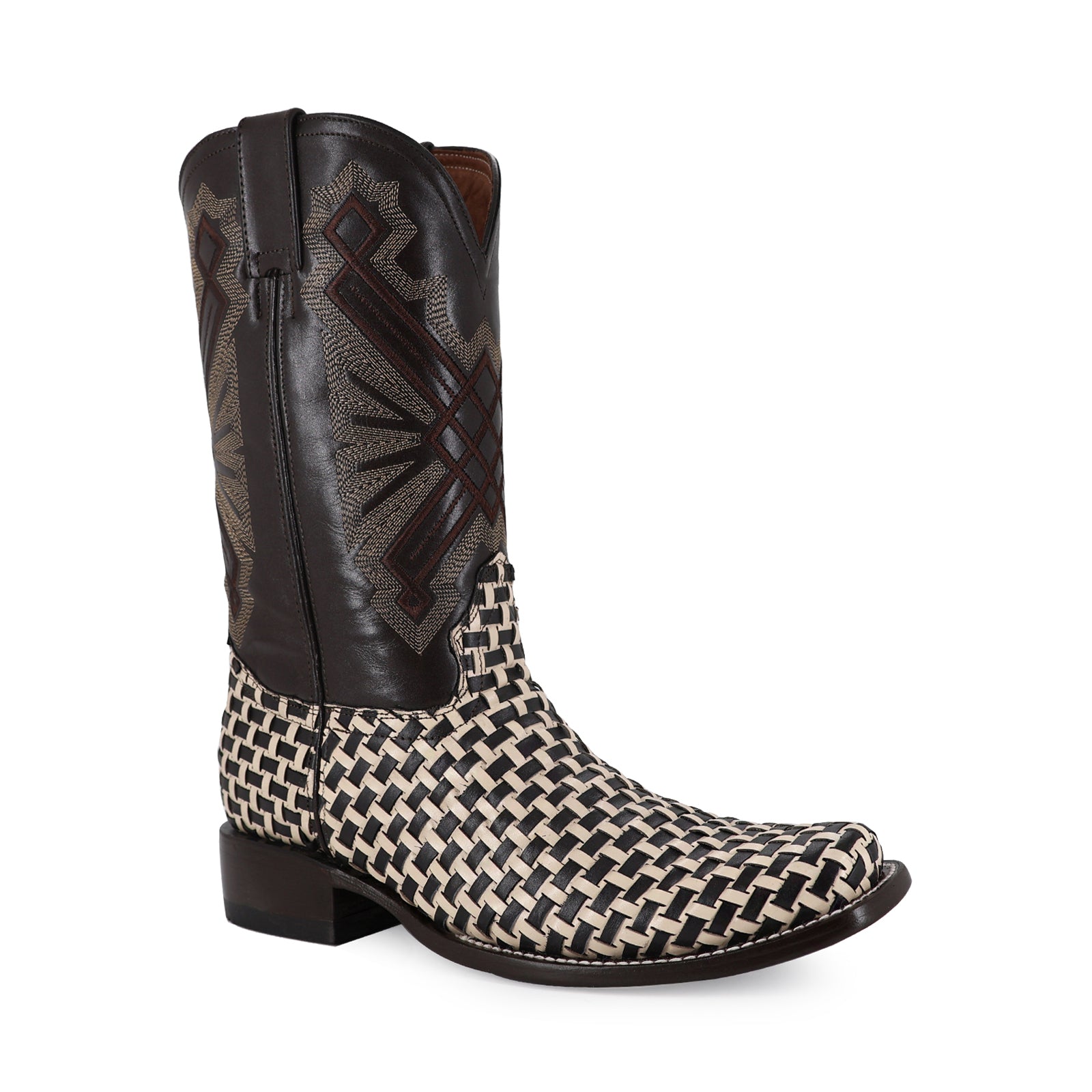 Bota Vaquera Dubai Petatillo Beige