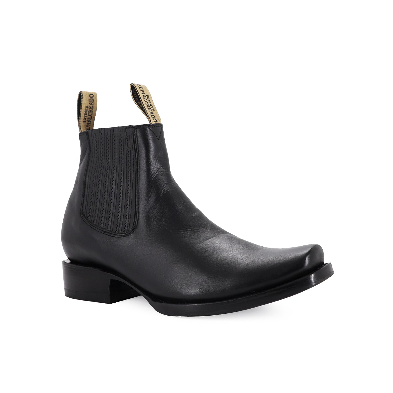 Botín Dubai Floter Negro Suela Media Vida