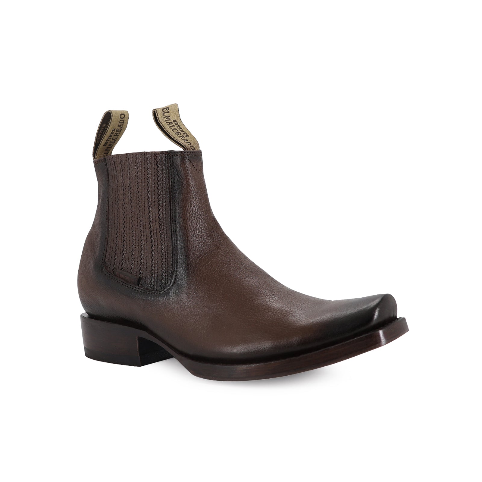 Botín Dubai Floter Choco Suela Media Vida