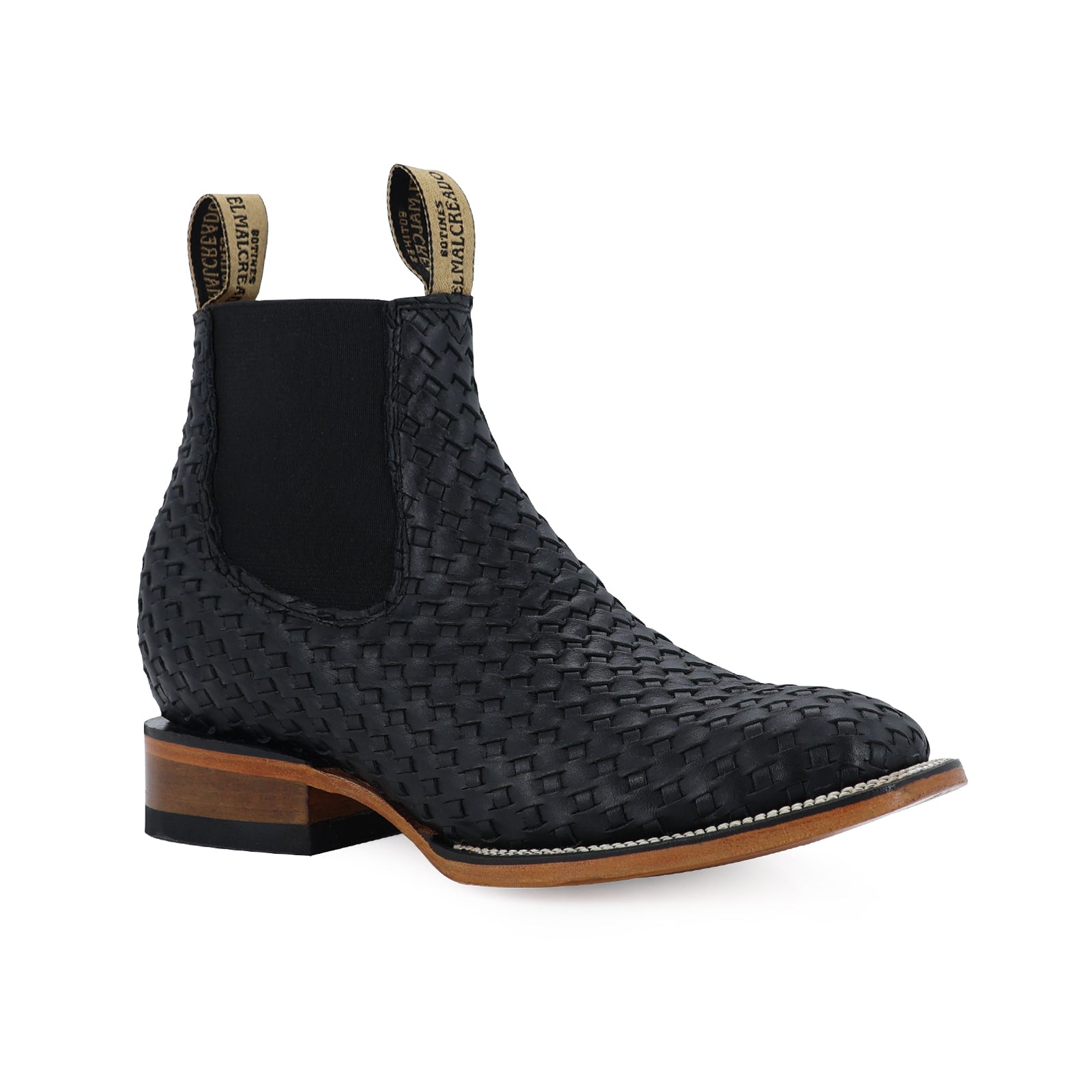 Botín Frances Petatillo Negro