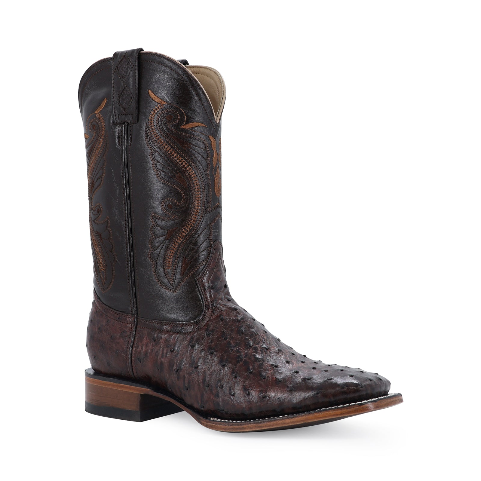 Bota Vaquera Bulldog Avestruz Tavino