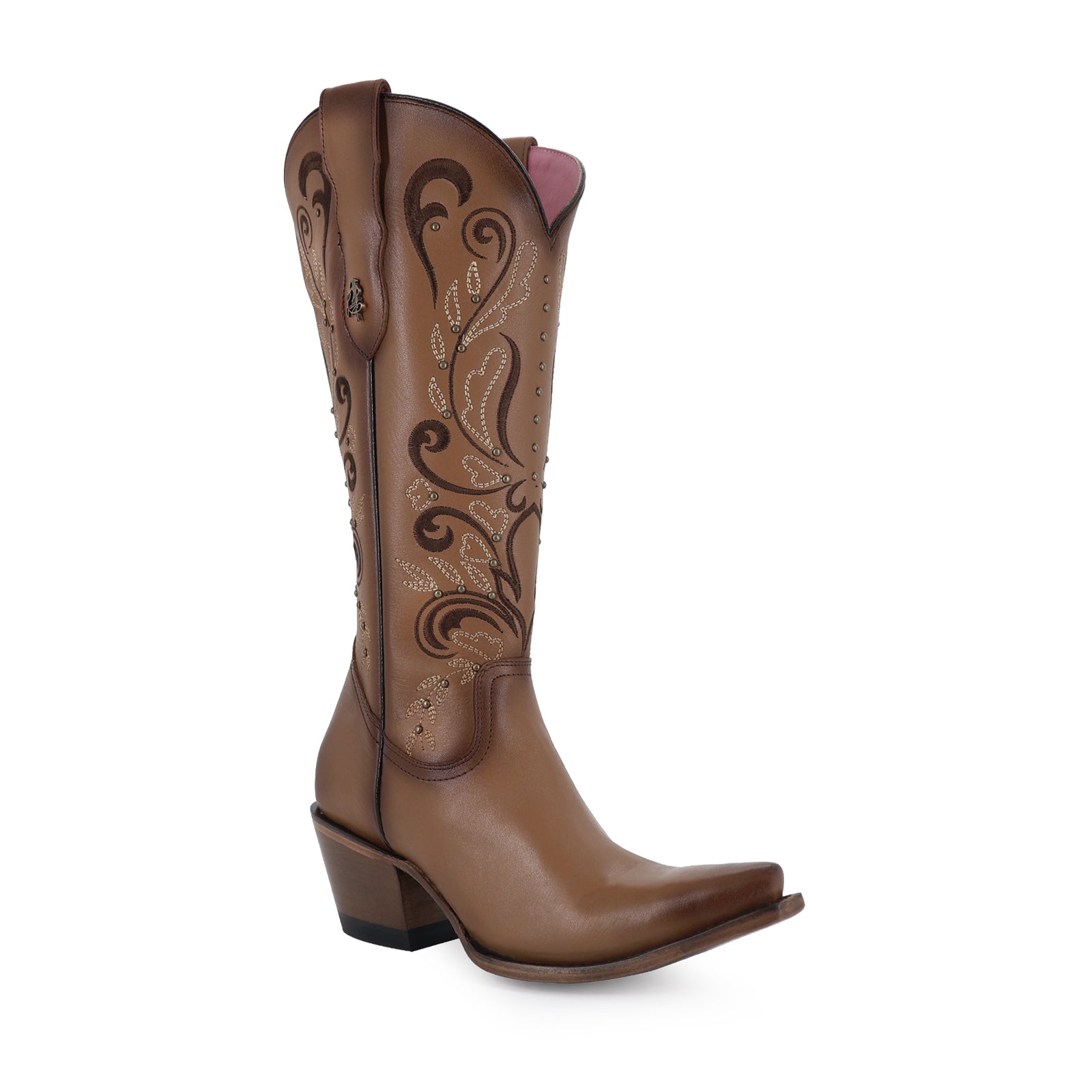 Bota vaquera para dama de piel modelo Opera