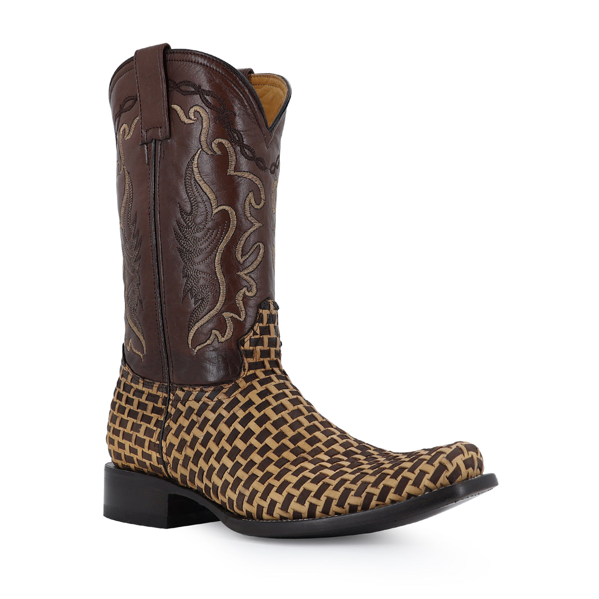 Bota Vaquera Dubai Para Caballero Piel Petatillo