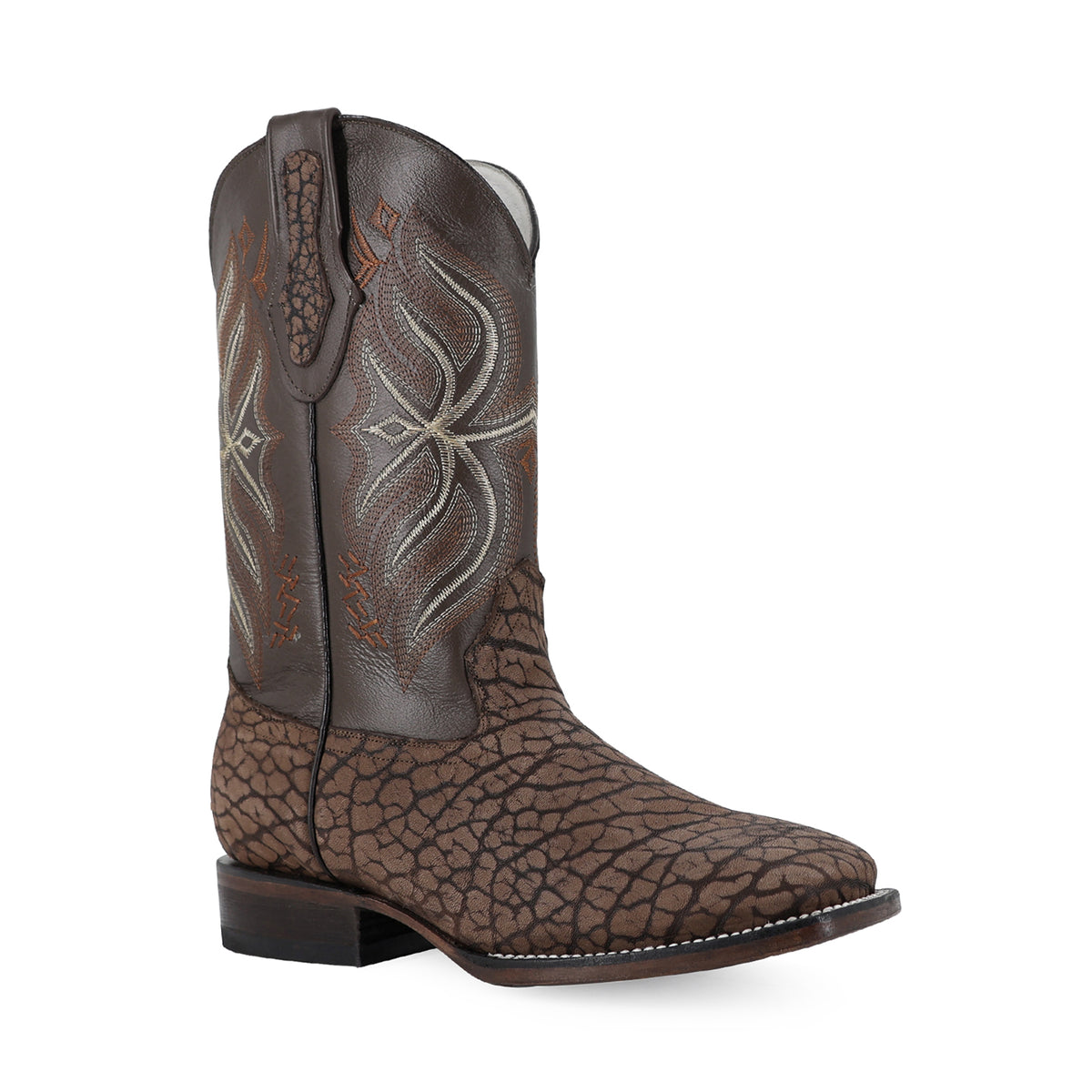 Bota Vaquera Bulldog Para Caballero Piel Cuello De Toro