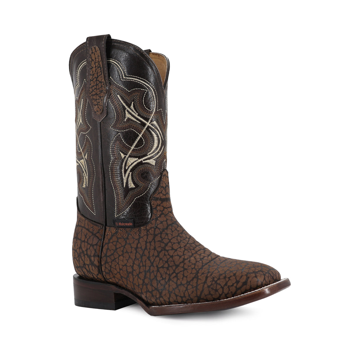 Bota Vaquera Bulldog Para Caballero Piel Cuello De Toro