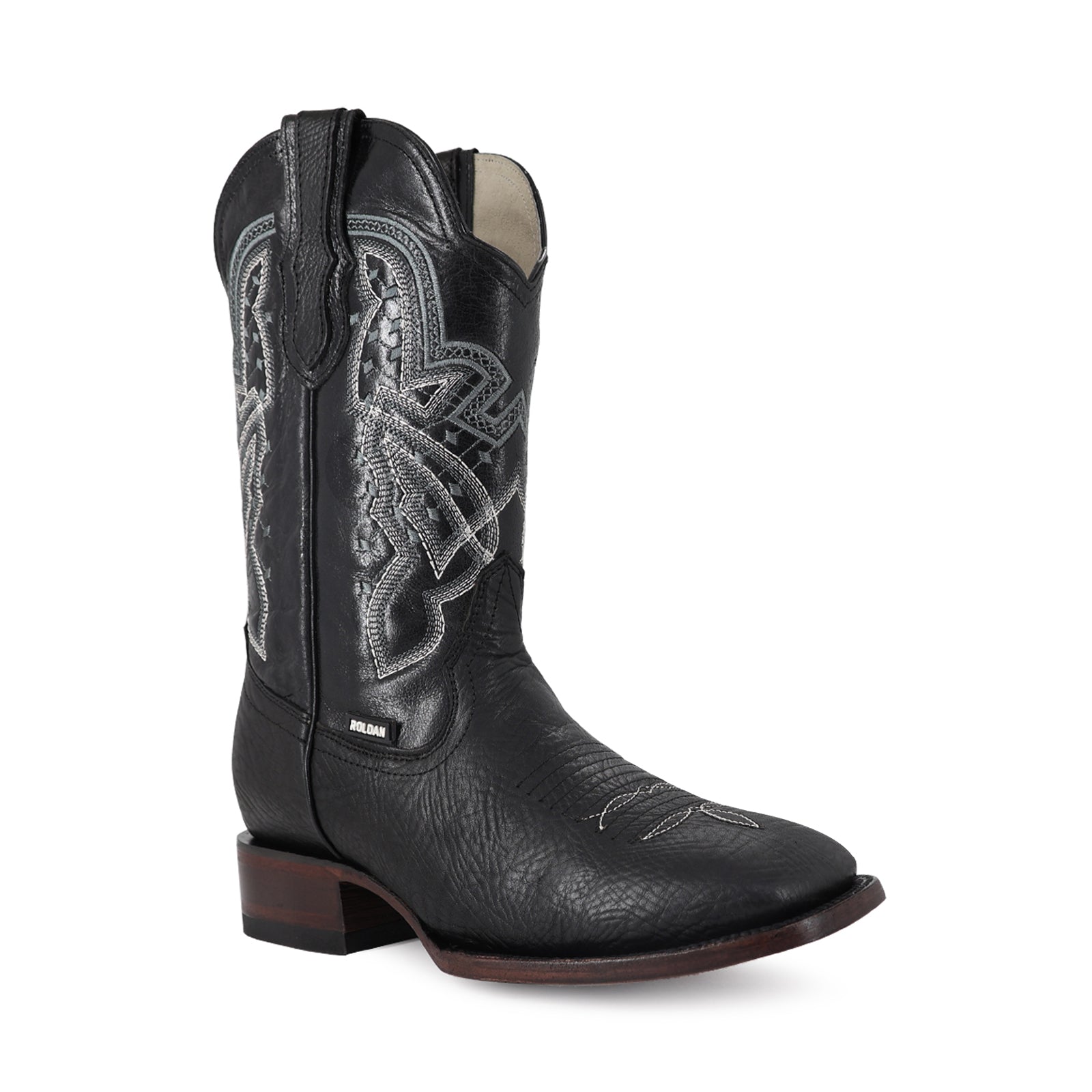 Bota Vaquera Bulldog Búfalo Negro