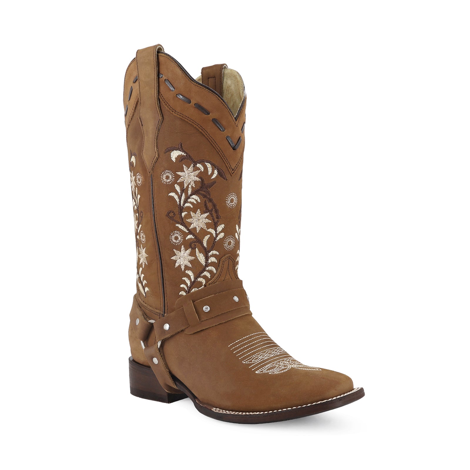 Bota vaquera para dama de piel modelo Famosa