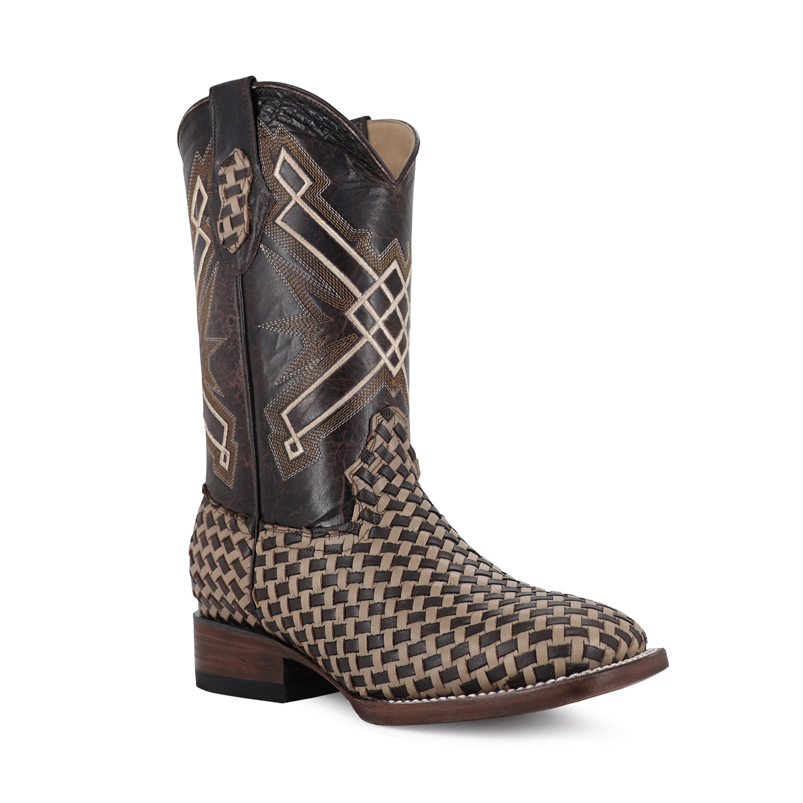 Bota Vaquera Bulldog Petatillo Beige