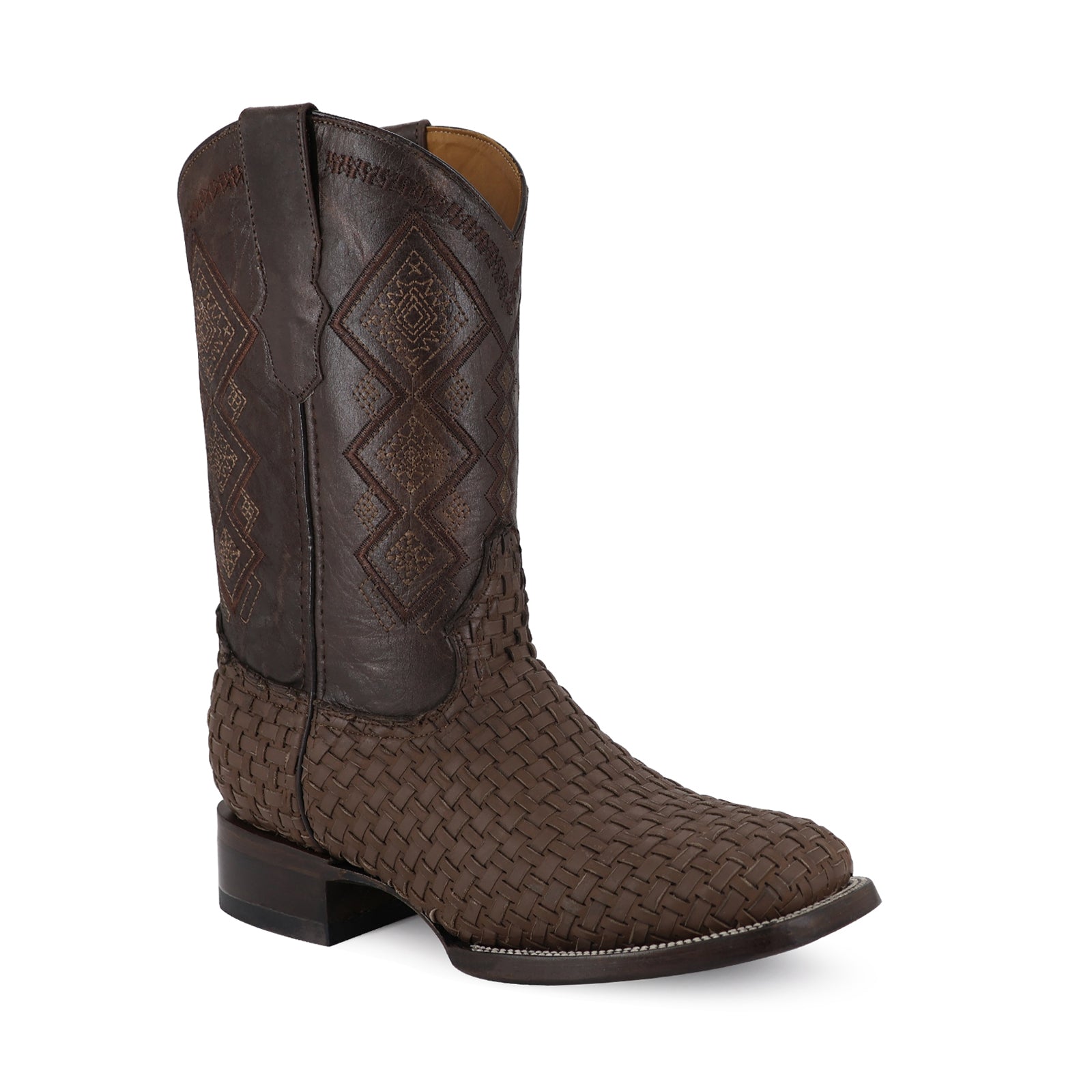 Bota Vaquera Bulldog Petatillo Café